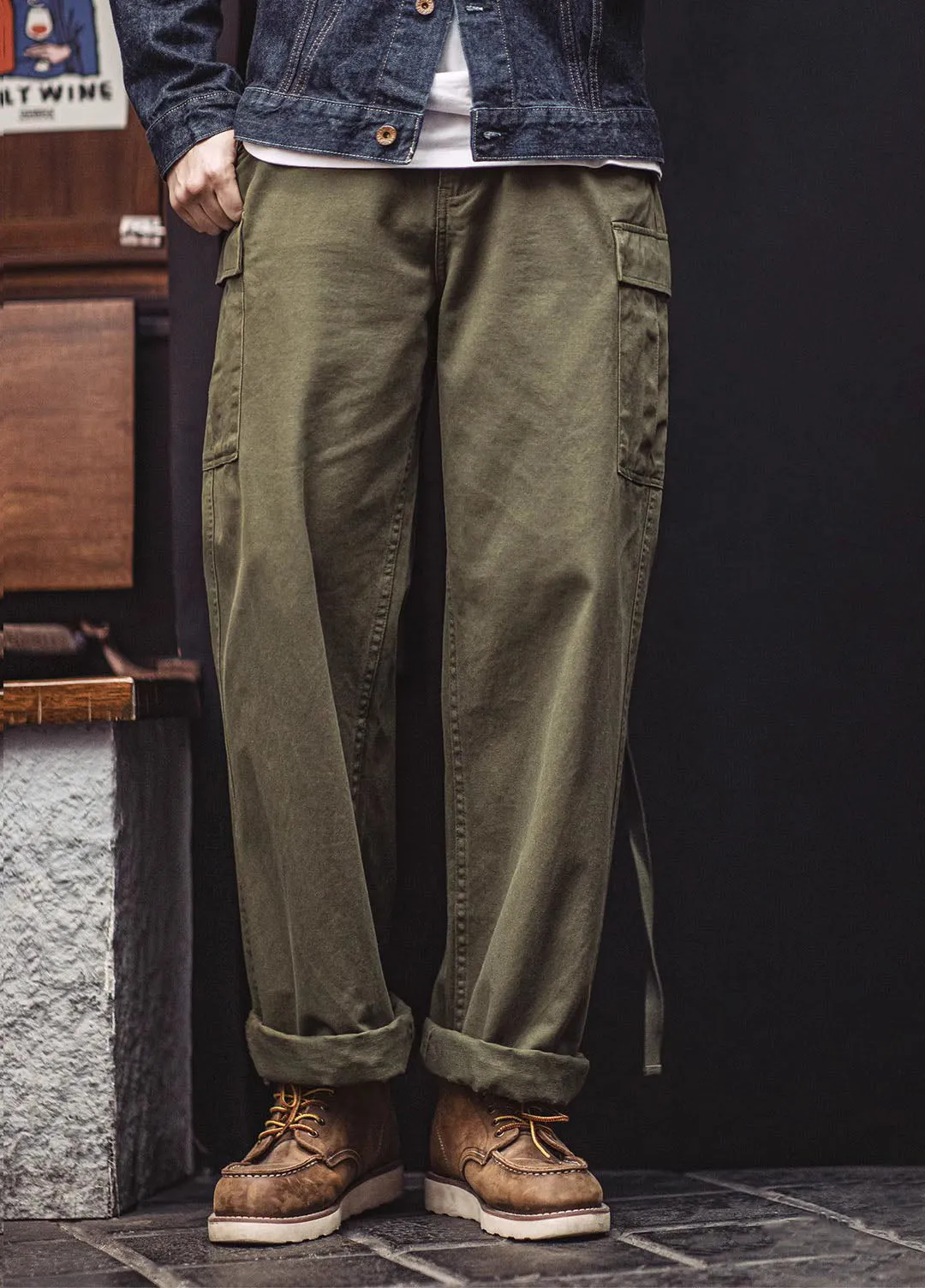 American Retro M51 Multi-Pocket Military Tactical Men's Trousers