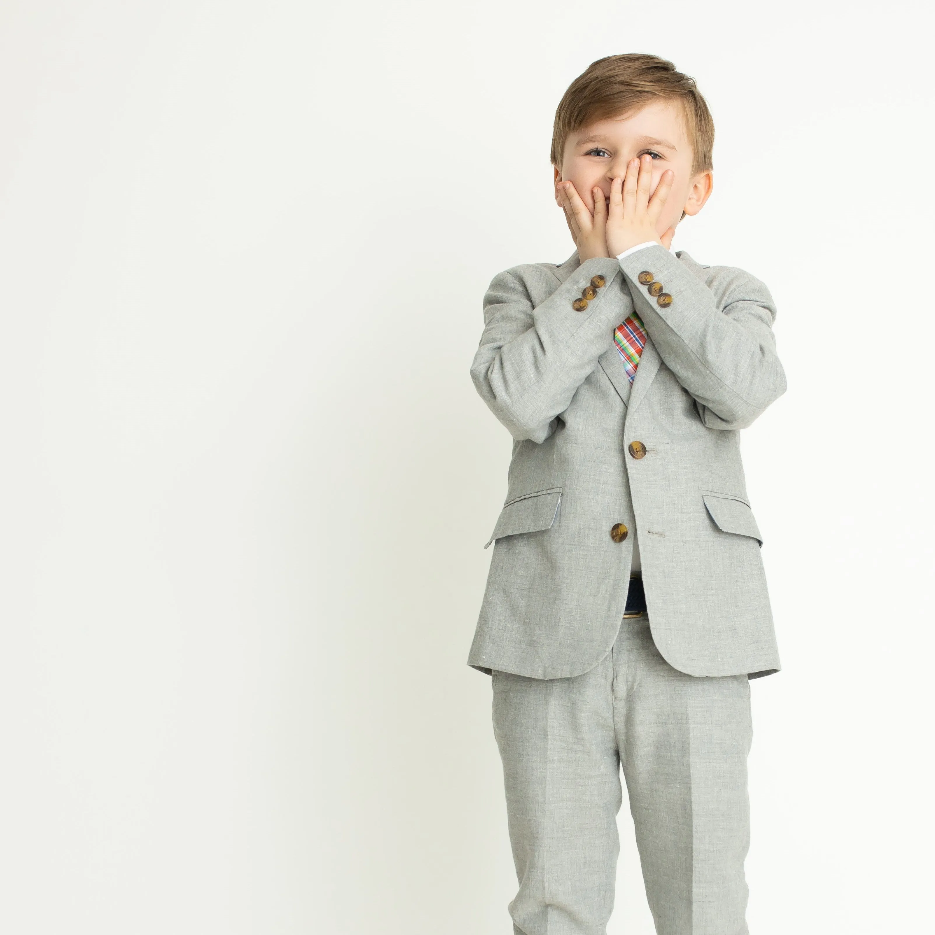 Appaman Boys Graphite Slim Mod Suit
