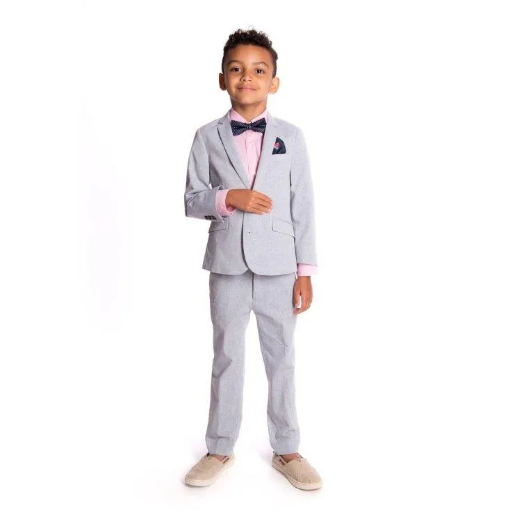 Appaman Mod Boys Slim Sky Blue Suit T8SU8