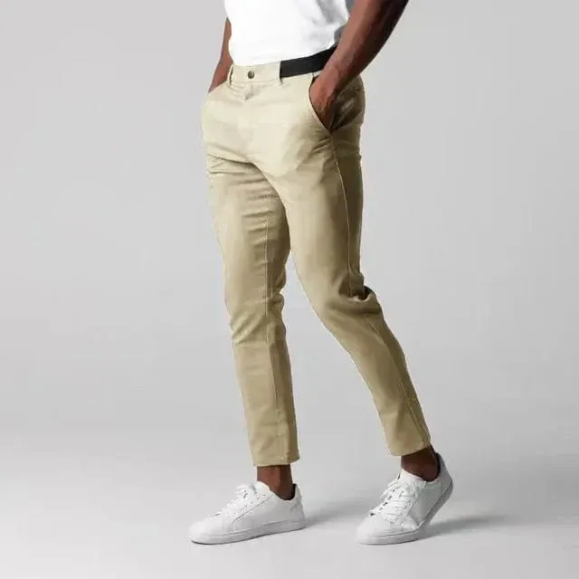 Asher - Herren Stretch-Chinos