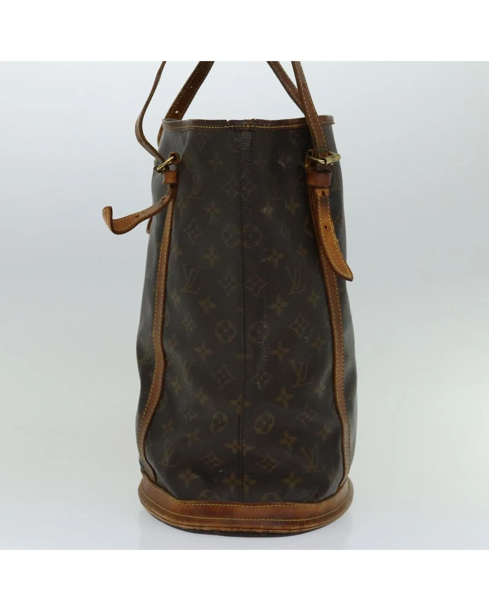 Authentic Monogram Bucket GM Shoulder Bag