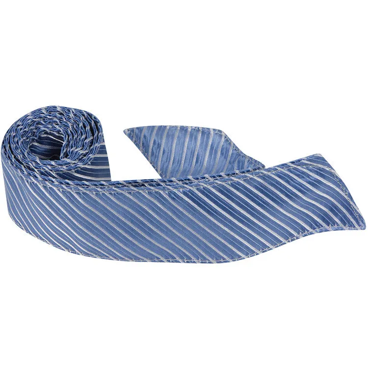 B17 - Cornflower Blue Pinstripe - Standard Width