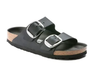 Birkenstocks Arizona Big Buckle - Oiled Leather (Black)