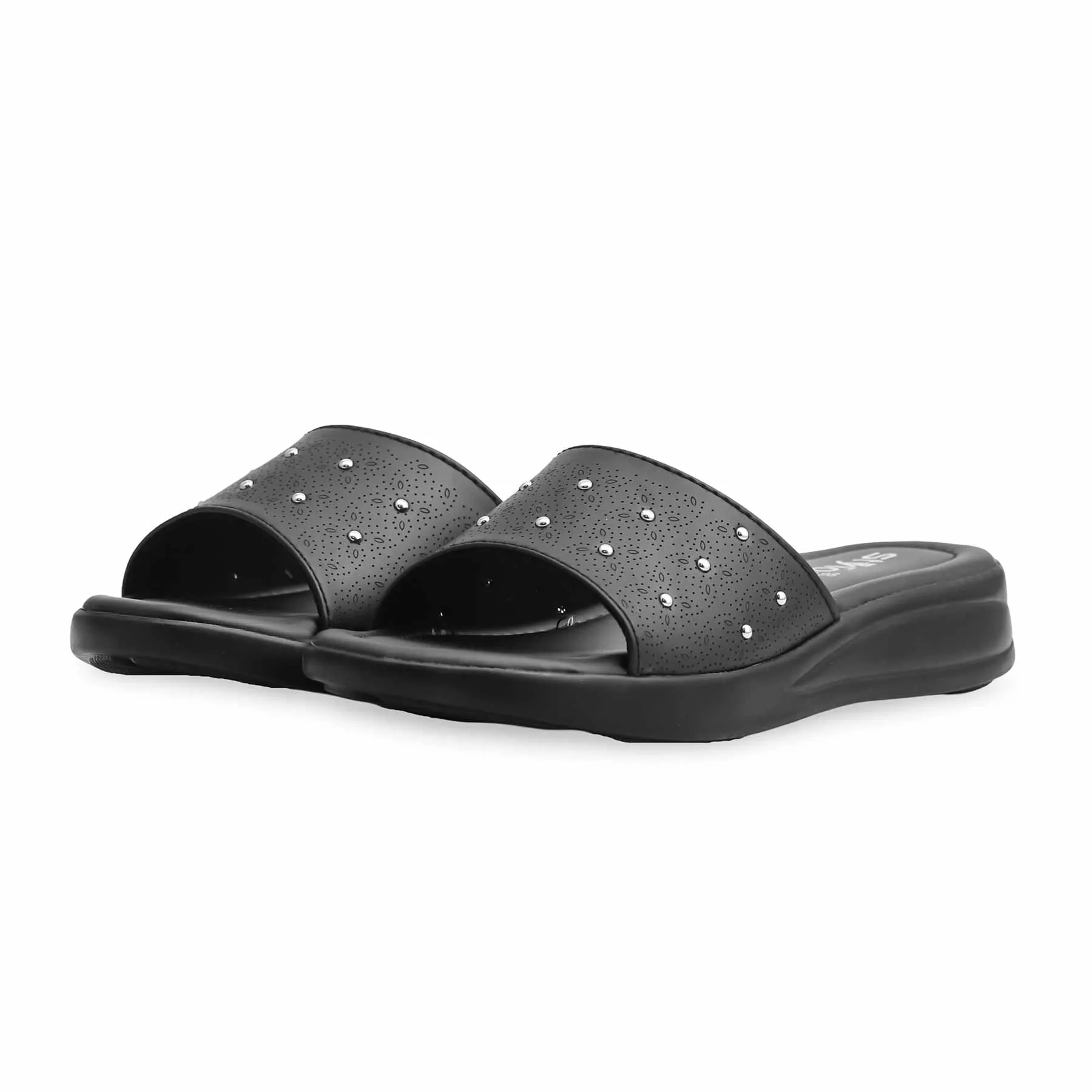 Black Formal Slipper PU0498