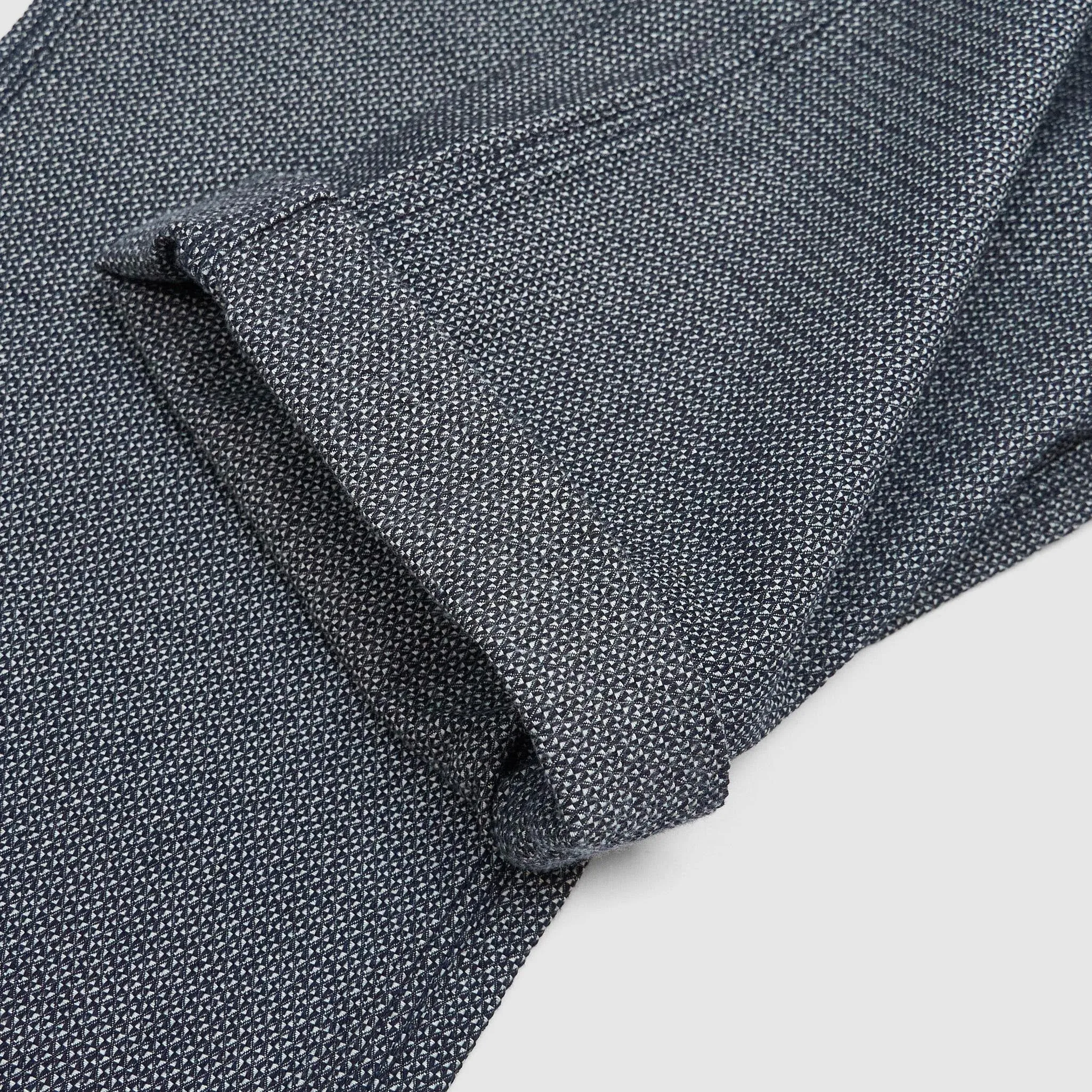 Black Sign Wide Sashiko Chino Trousers