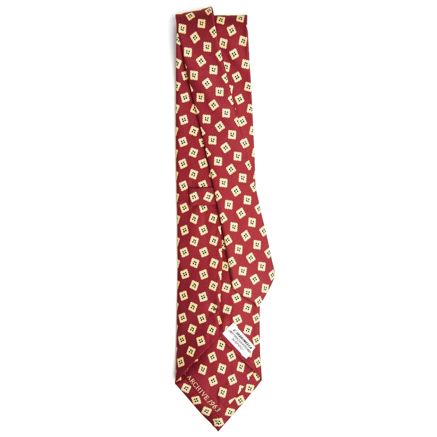 BORDEAUX SILK TIE