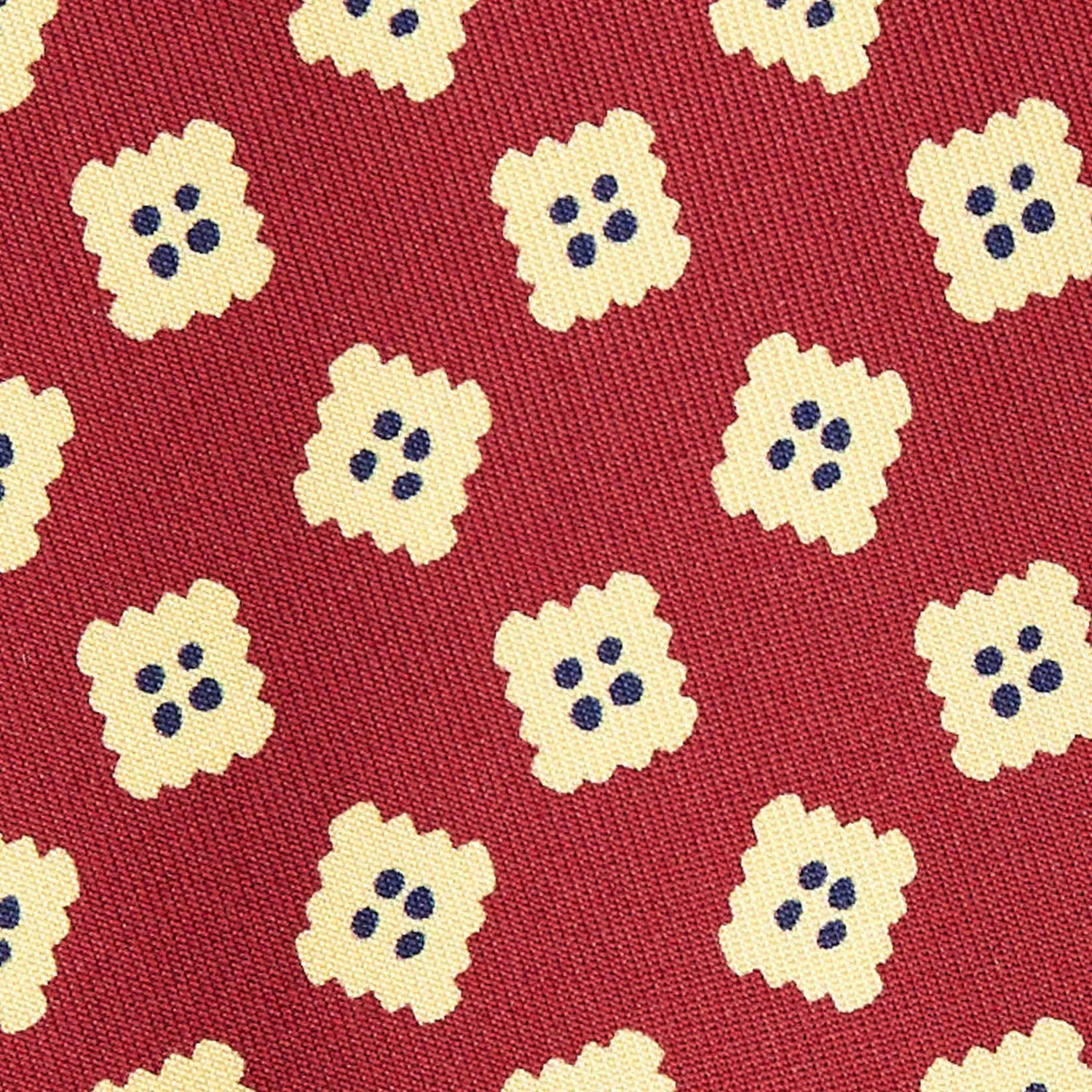BORDEAUX SILK TIE