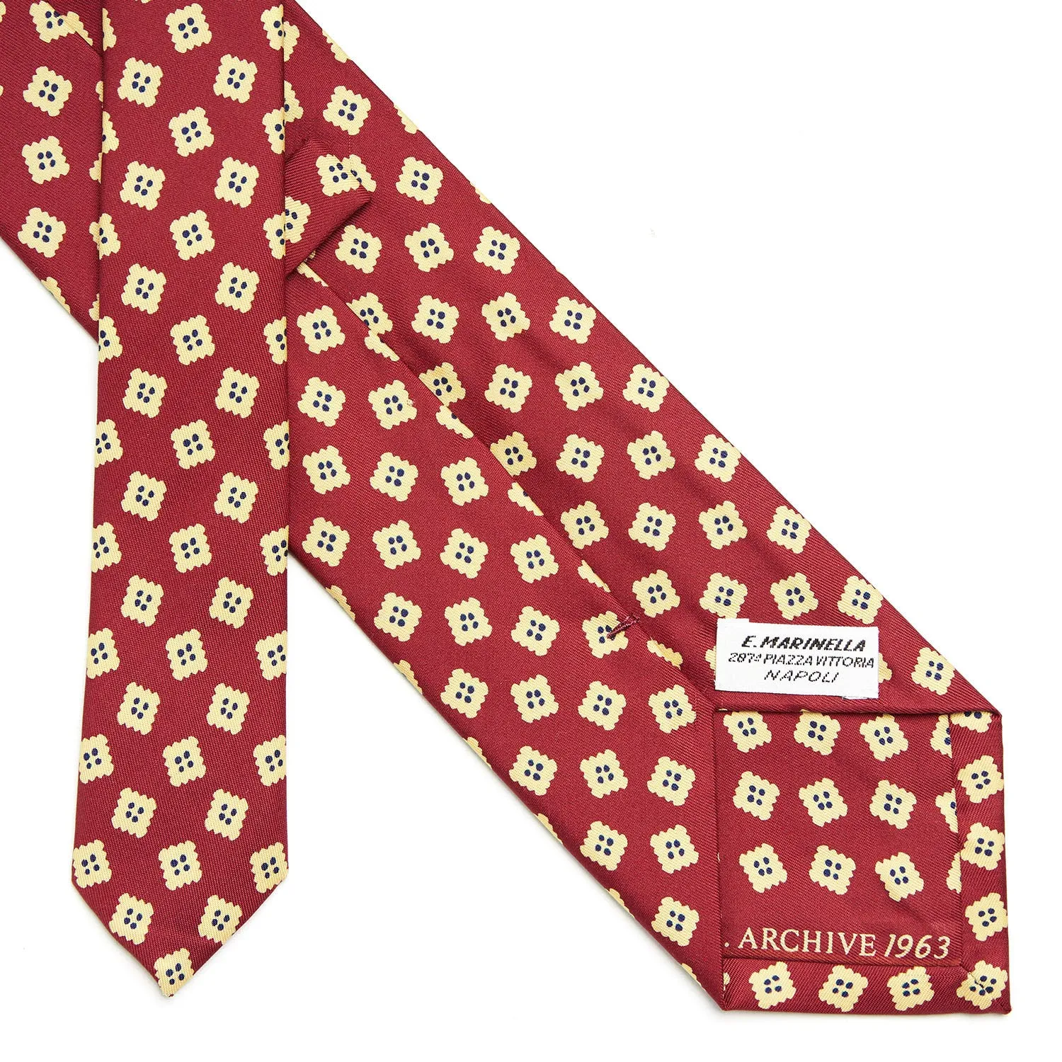BORDEAUX SILK TIE