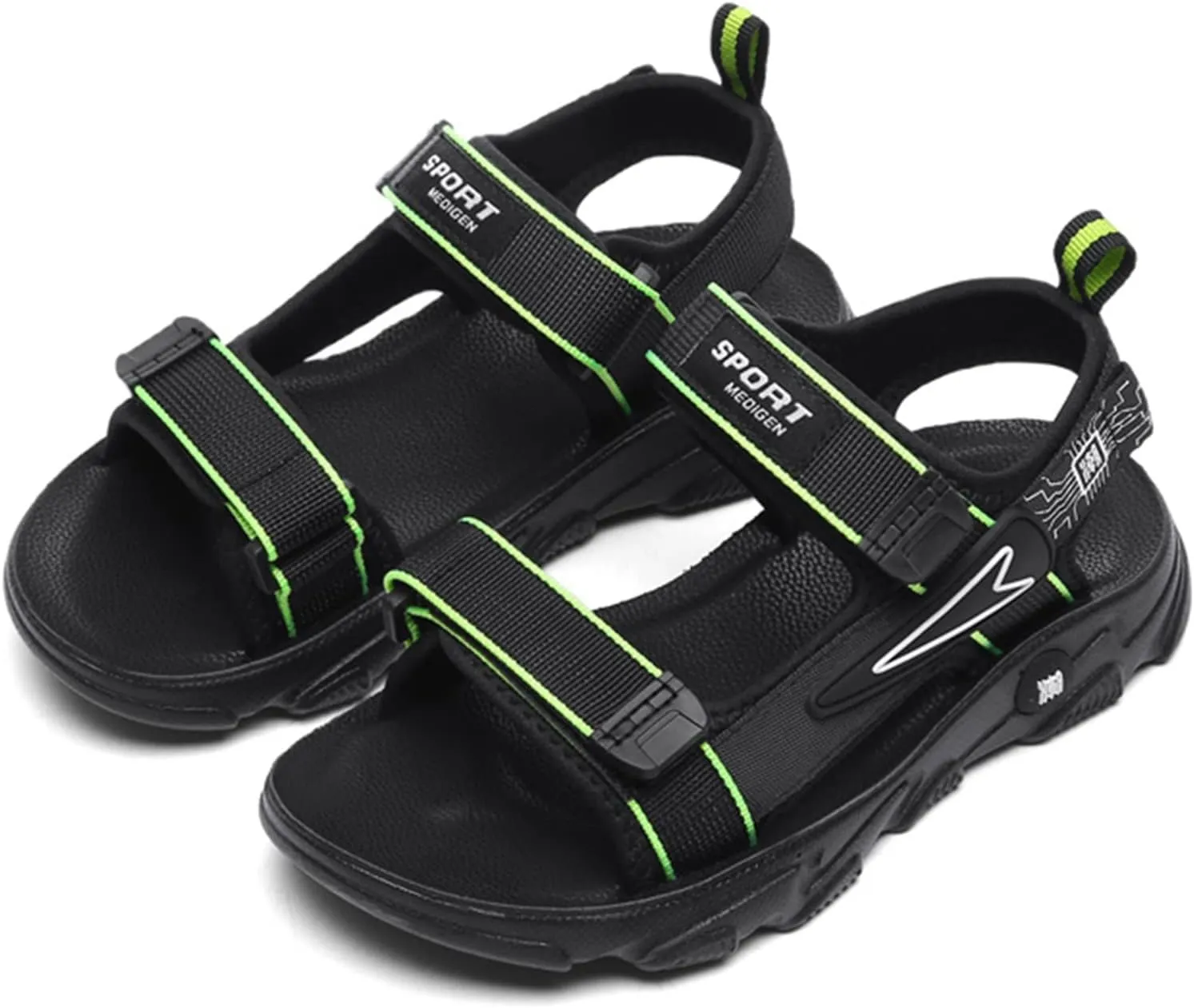 Boys Girls Fashion Athletic Sports Sandals Kids Open-Toe Water Sandals Toddler Outdoor Shoes 2025 Hiking Sneakers