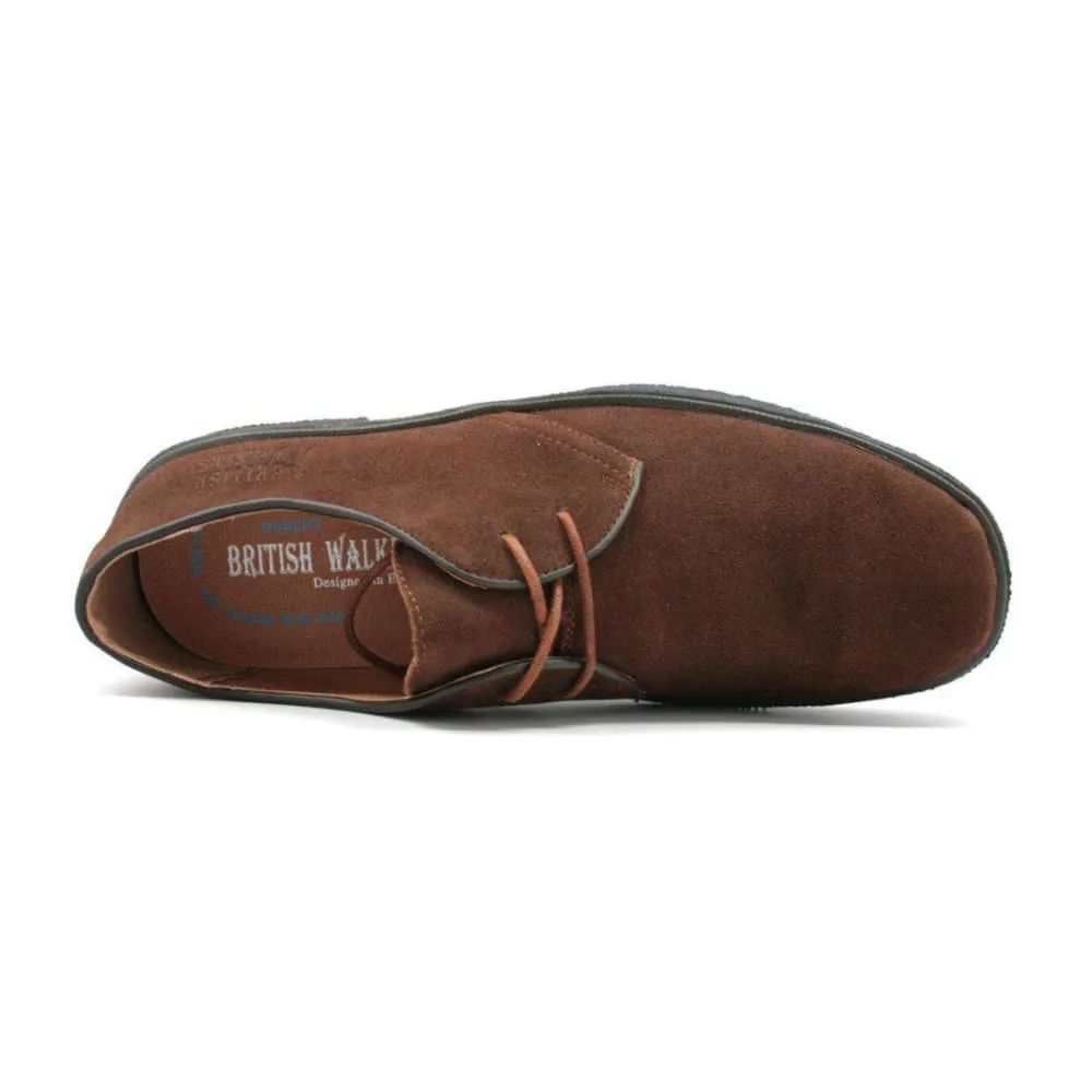 British Walkers Classic Playboy Low Cut Men's Lace Up Oxford Shoes