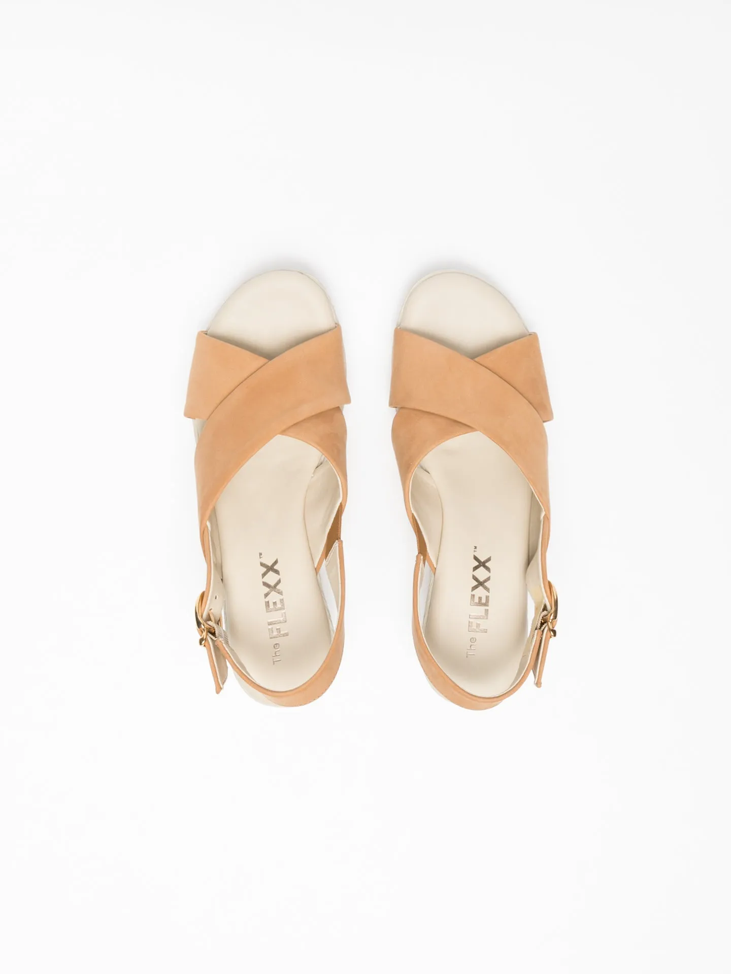 Brown Wedge Sandals