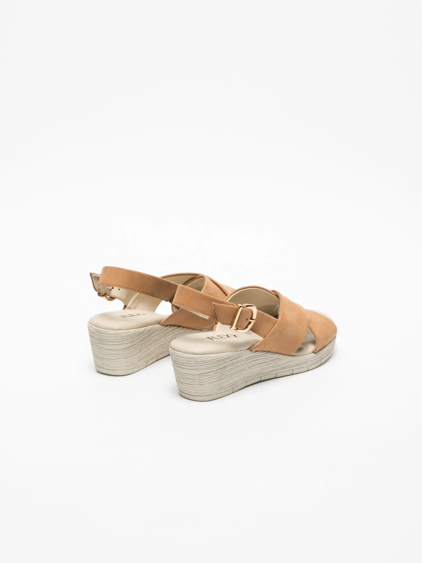 Brown Wedge Sandals