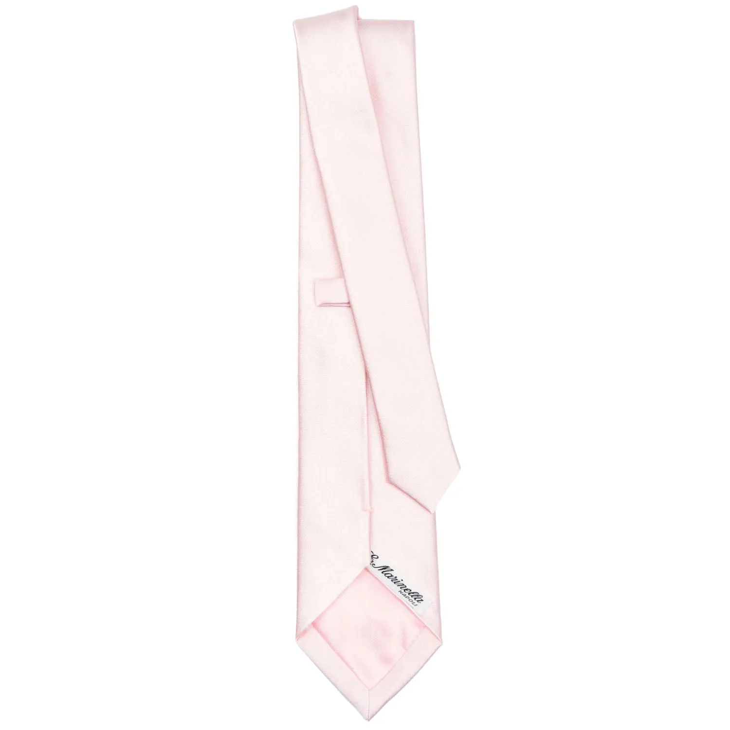 CEREMONIAL PINK SILK SATIN TIE