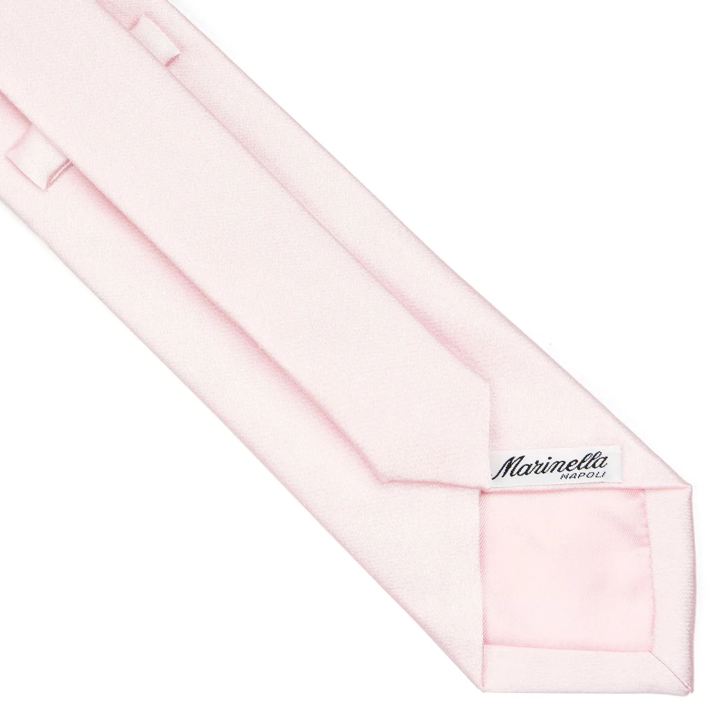 CEREMONIAL PINK SILK SATIN TIE
