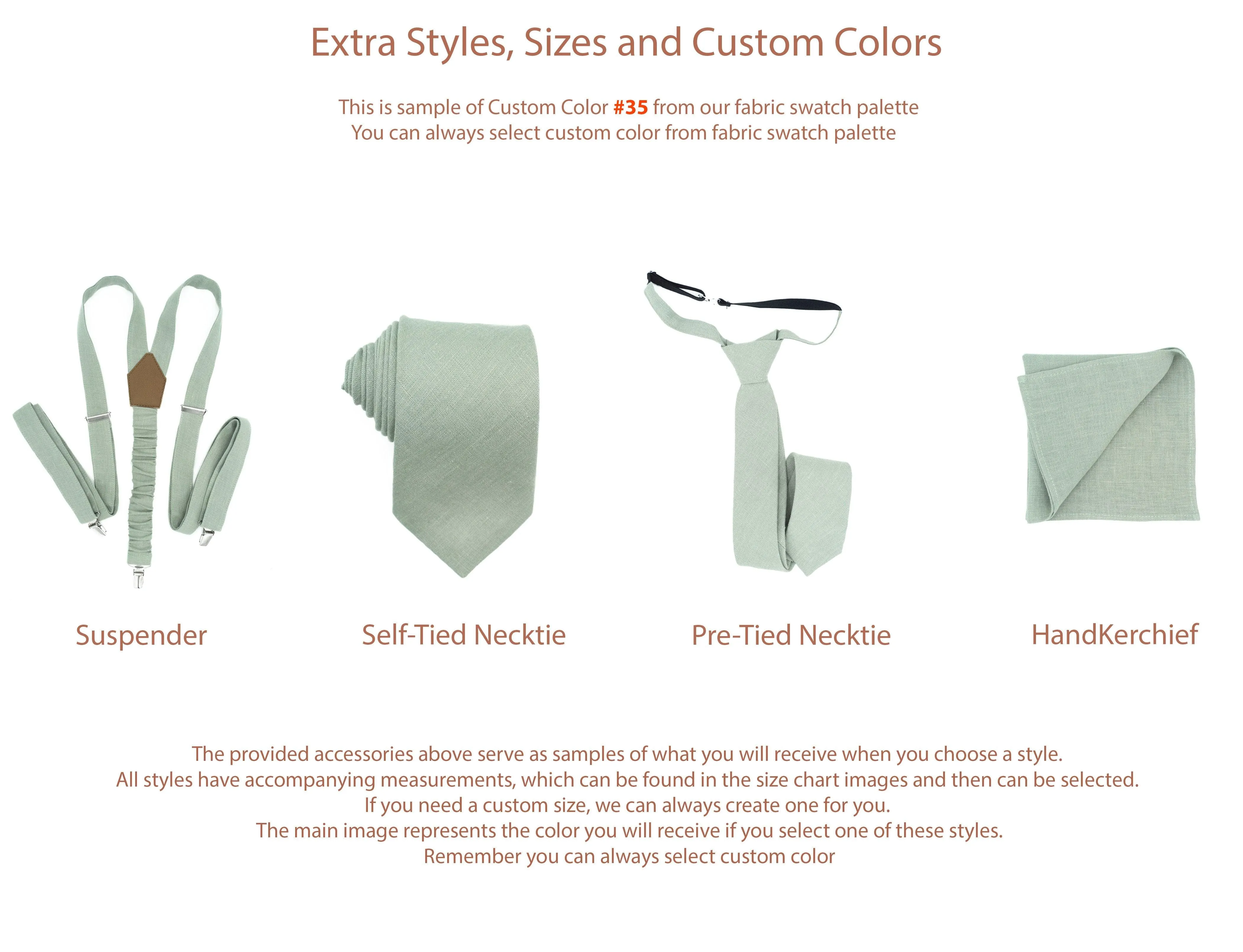 Champagne Linen Necktie | Elegant Groomsmen Tie for Memorable Occasions