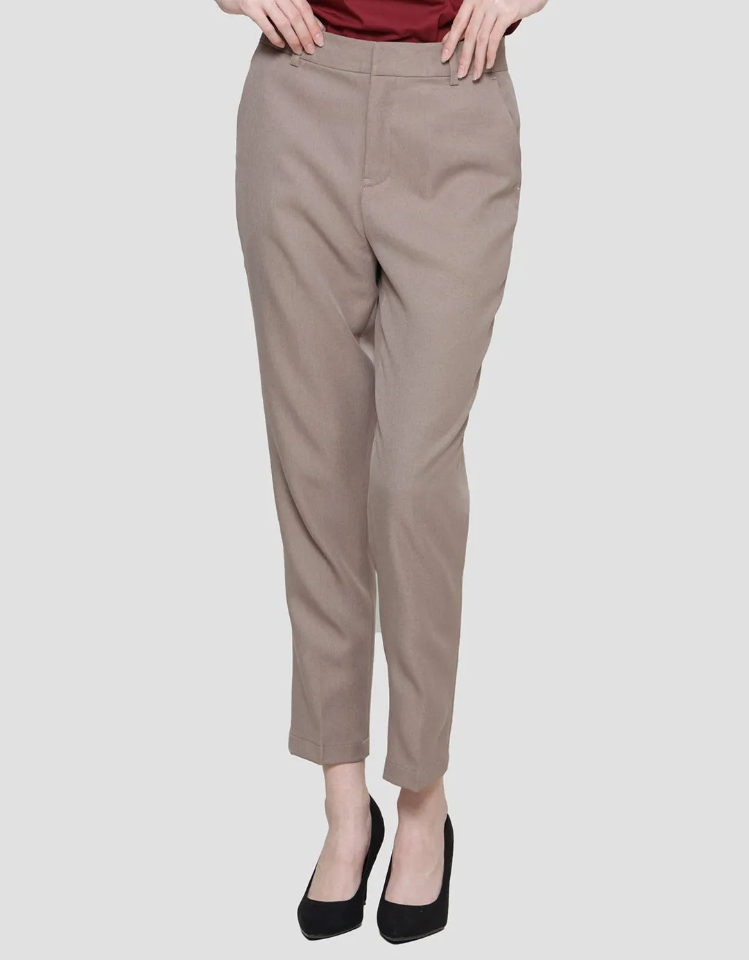 Connexion Esmtwill Basic Non Karet Celana Panjang Wanita