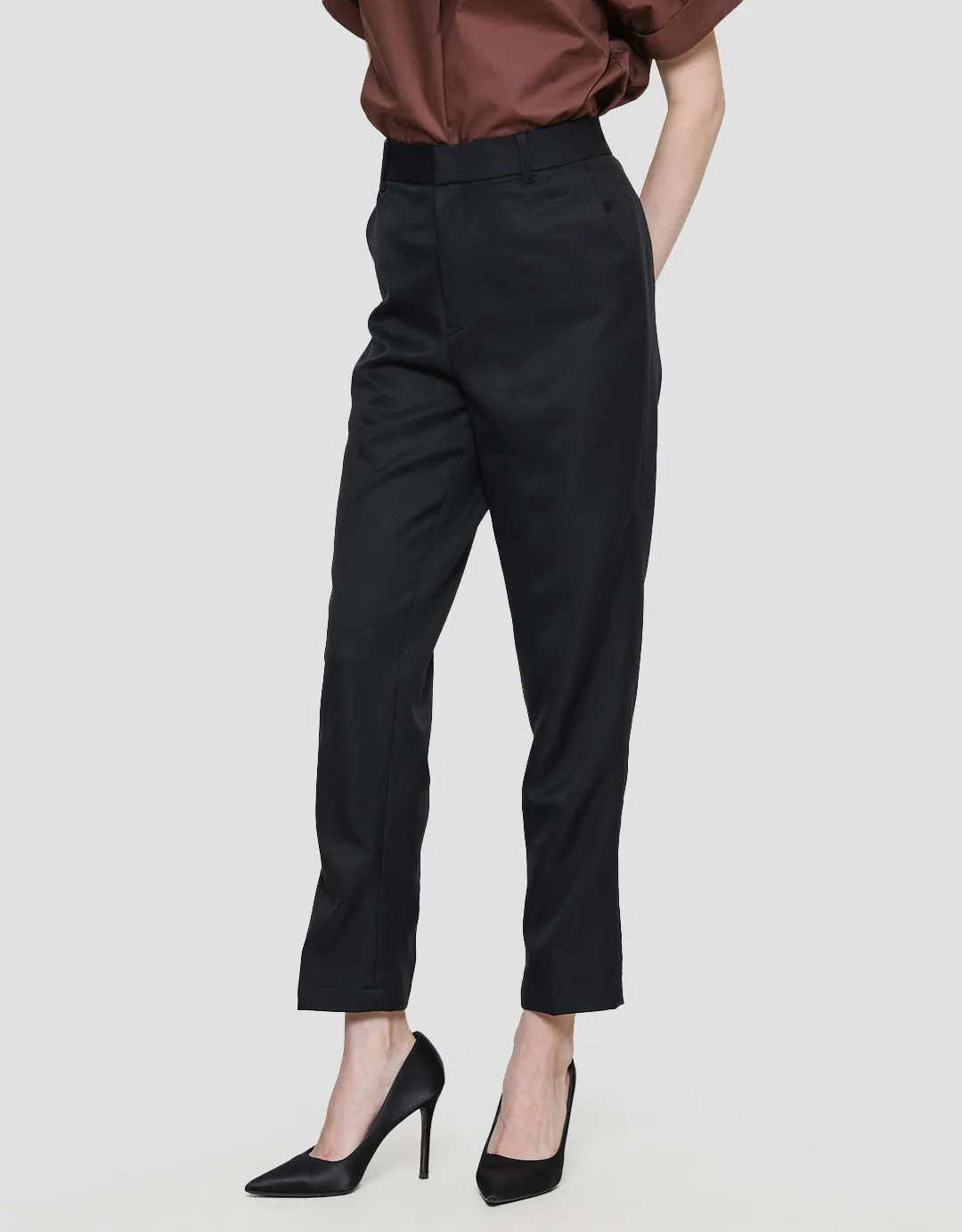 Connexion Esmtwill Basic Non Karet Celana Panjang Wanita
