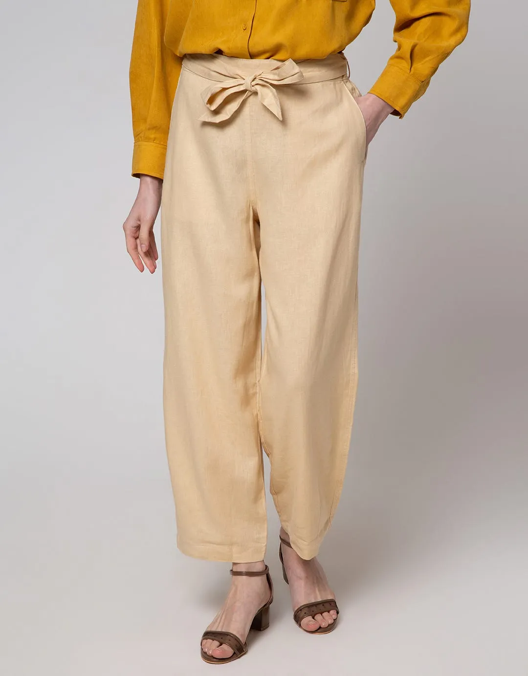 Connexion Long Pants Linen Baloon