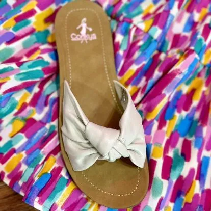 Corkys "Sea La Vie" Sandal in Ivory