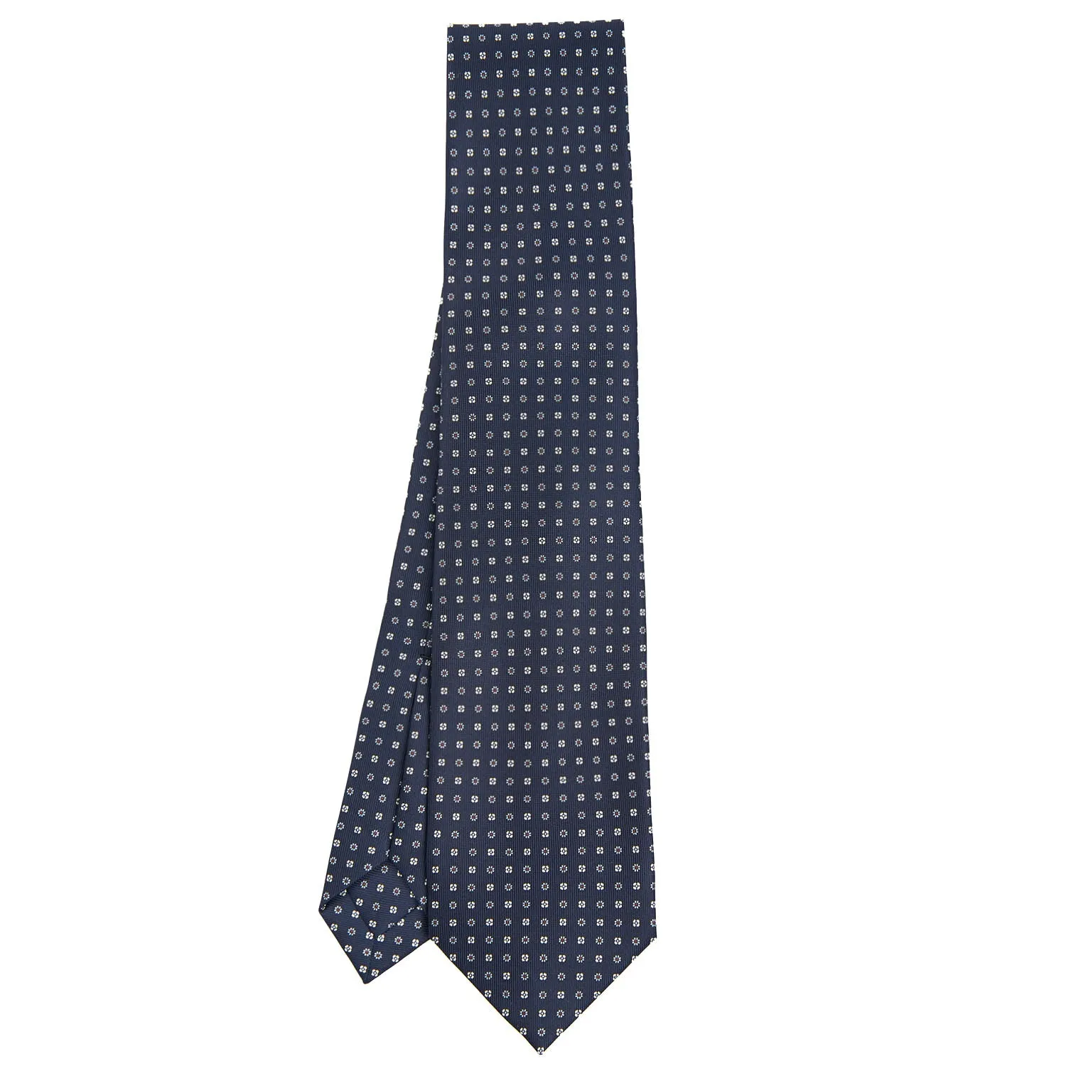 DARK BLUE SEVEN-FOLD TIE