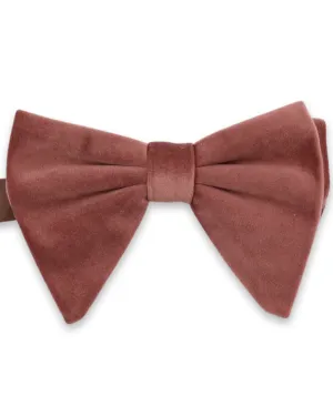 DÉCLIC Floppy Velvet Bow Tie - Dusk
