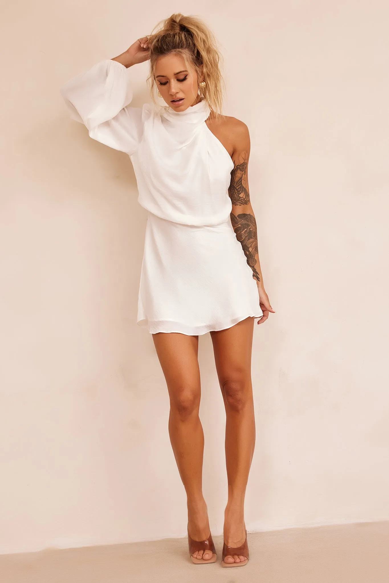 Differences Mini Dress - White