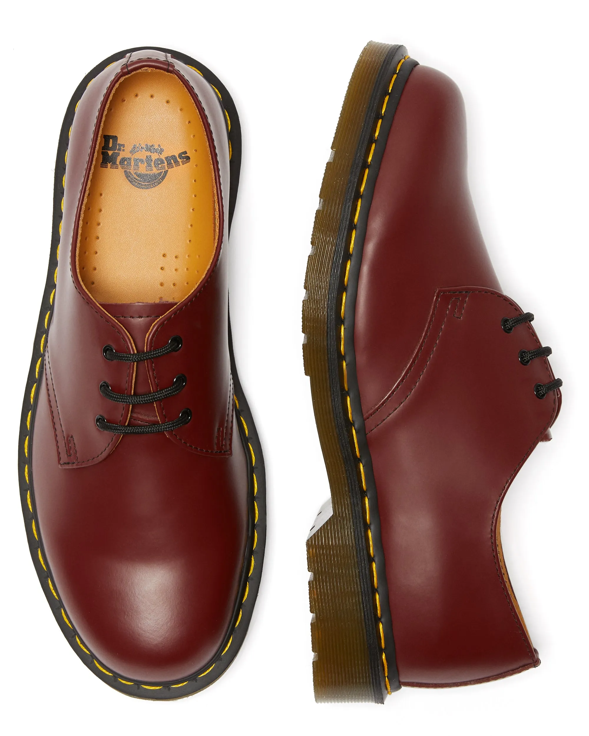 Dr. Marten 1461 3 Eye Cherry Smooth R11838600