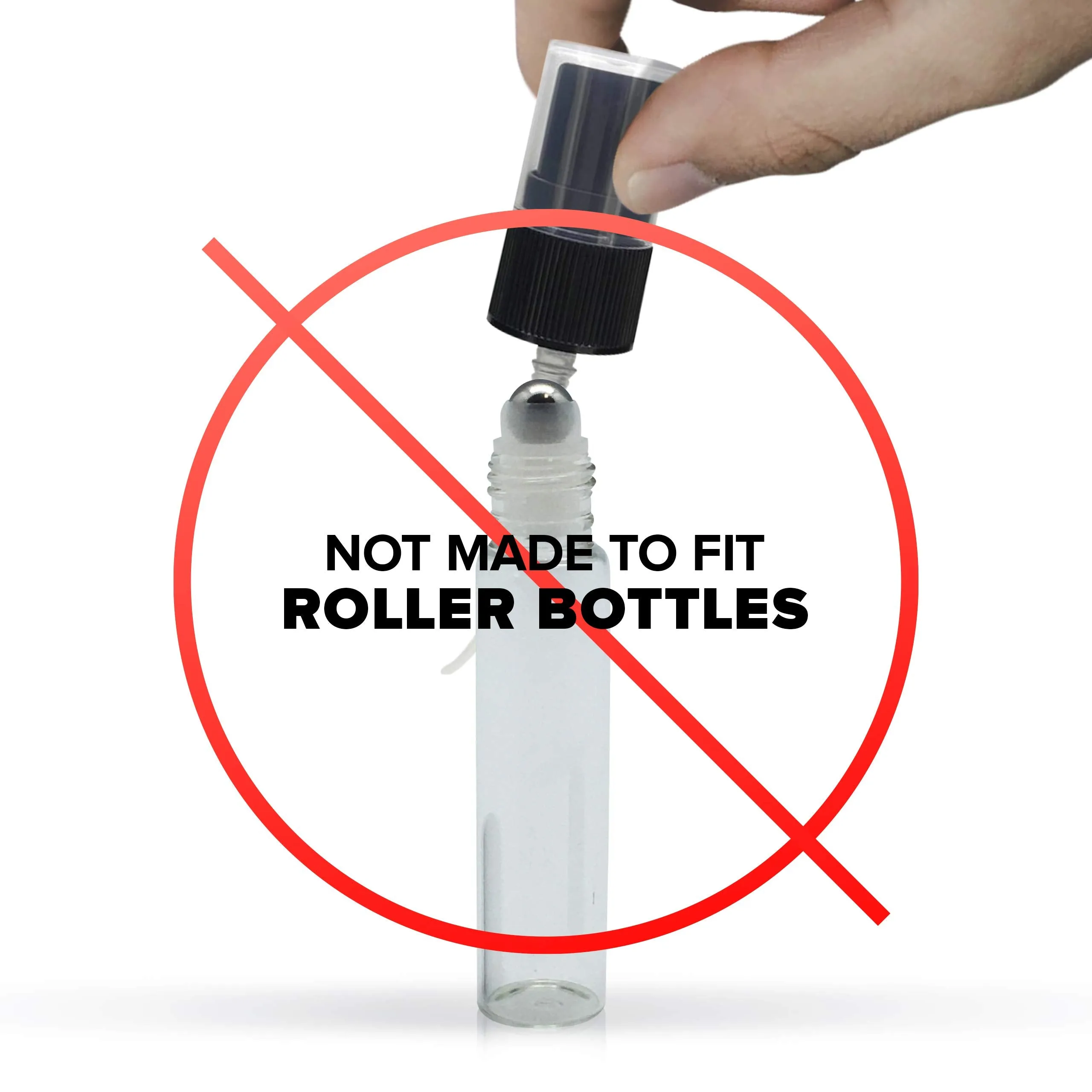 Essential Oil Spray Tops For 5, 10, 15 to 100 ml Bottles. Reduce, Reuse and Recycle Your Empty EO Containers and Bottles With Our Fine Mist Sprayer Replacement Pump (Rainbow) by Got Oil Supplies