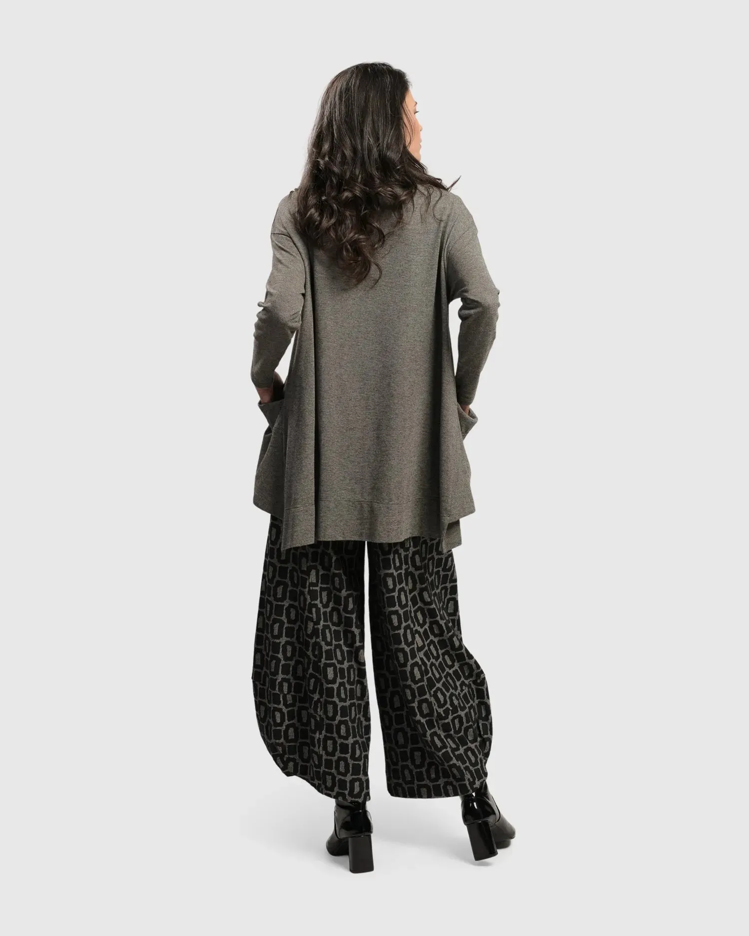 Essential Trapeze Top, Fog