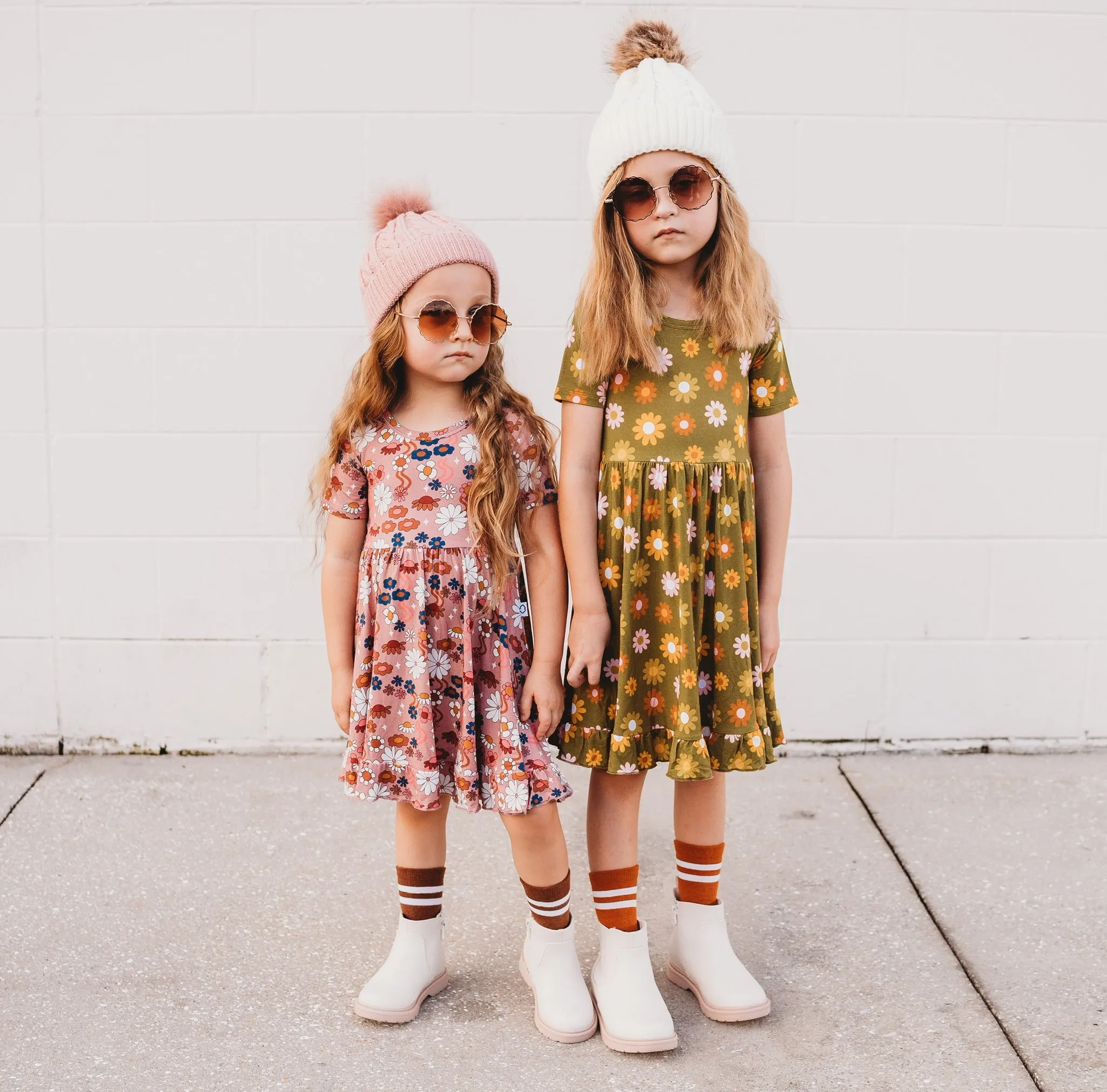 FLOWER POWER DREAM RUFFLE DRESS