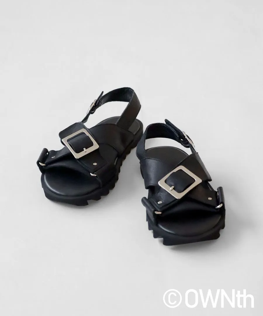 Genuine Leather Shark Sole Sandals