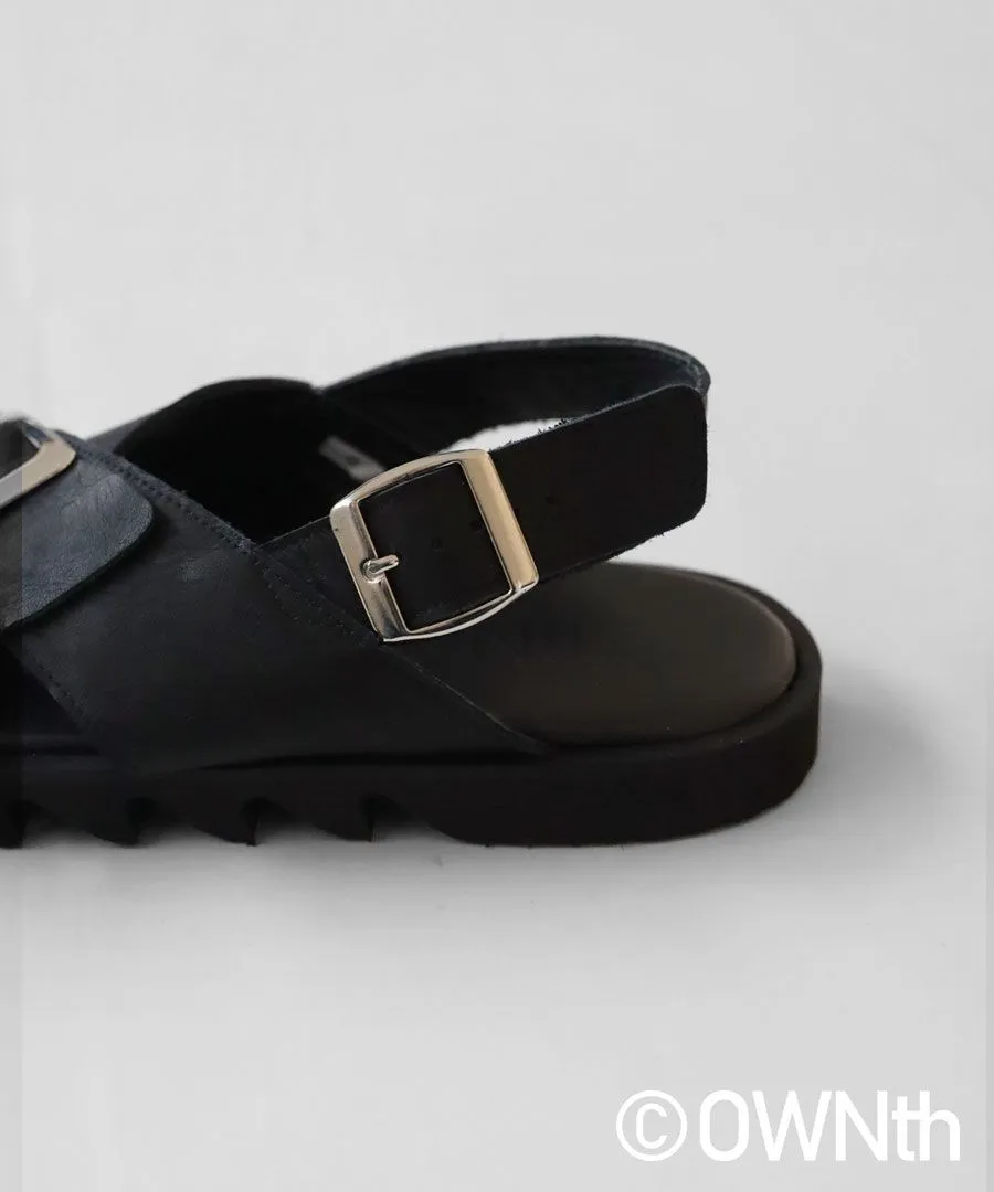 Genuine Leather Shark Sole Sandals