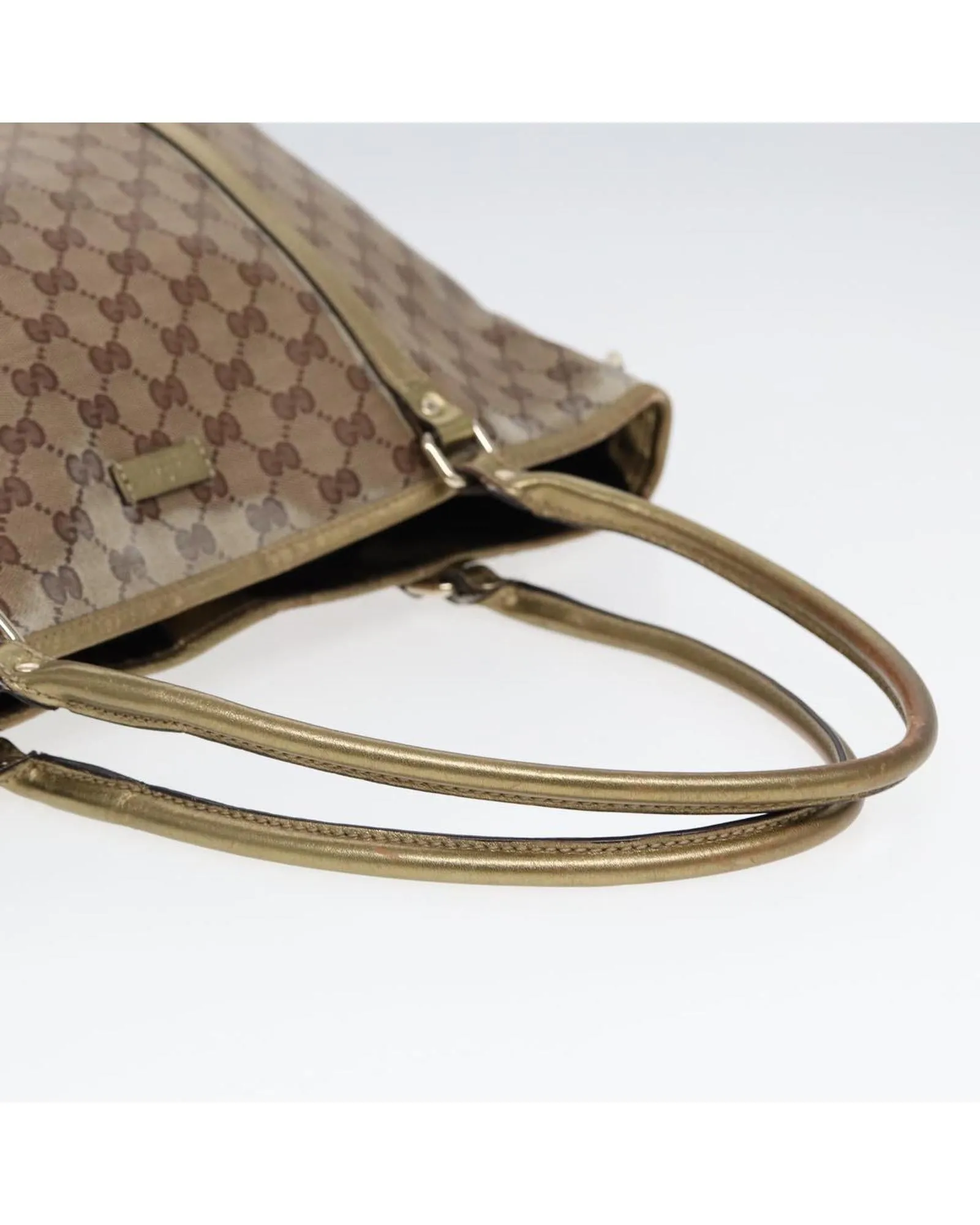 GG Crystal Tote Bag with Gold Accents