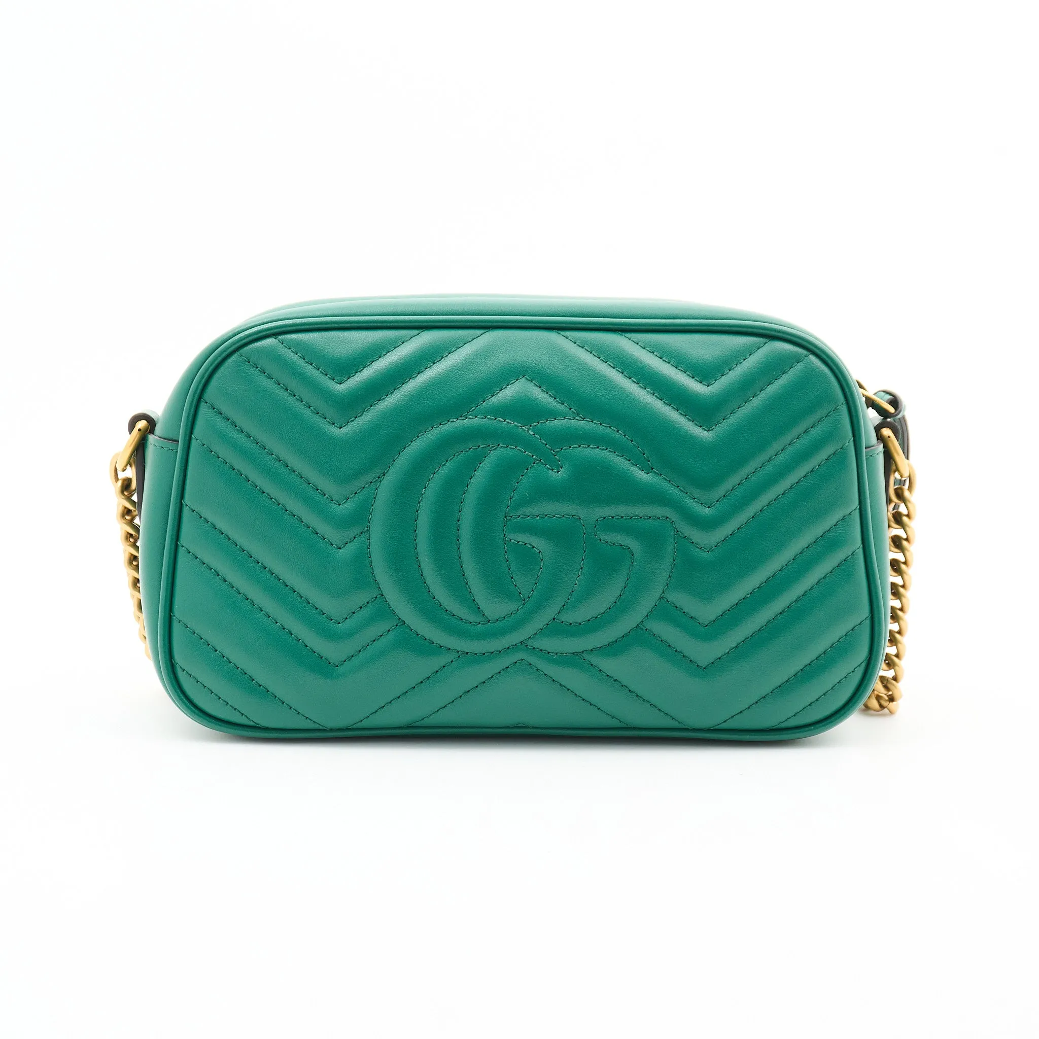 Gucci GG Marmont Green Marmont Matelassé Bag