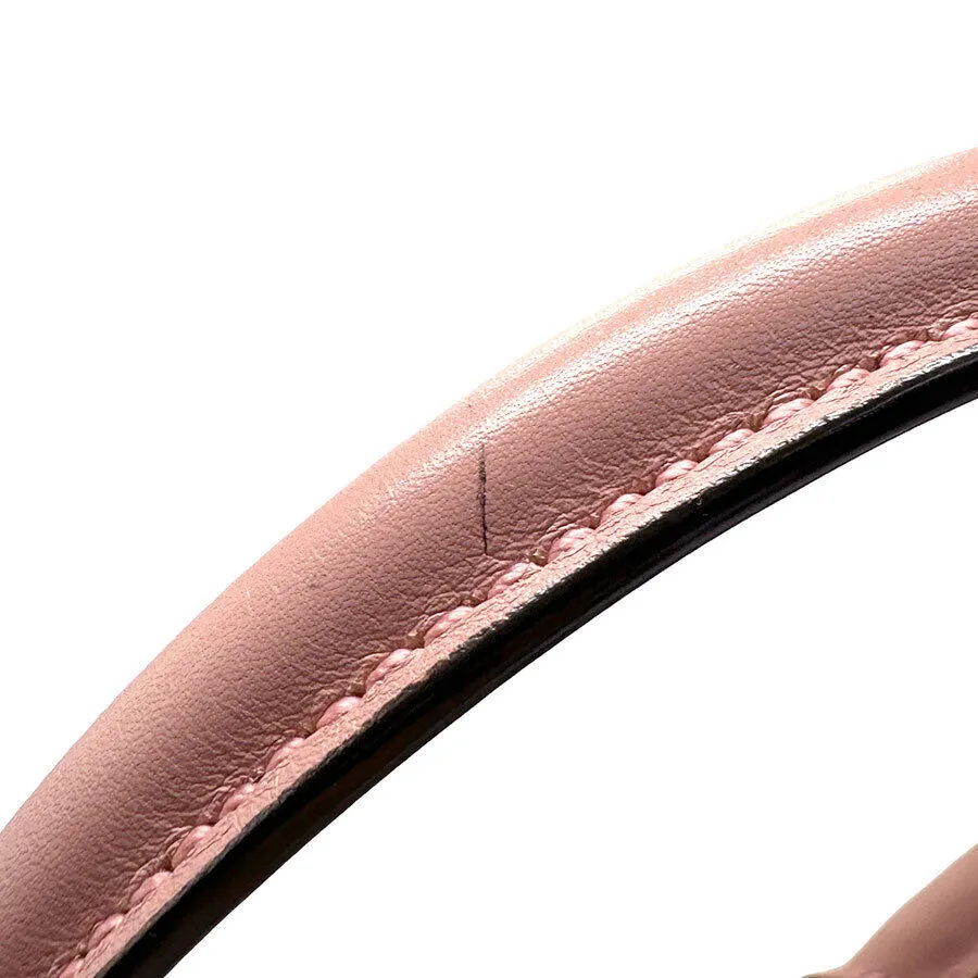 Gucci Handbag Tote Bag Pink Leather