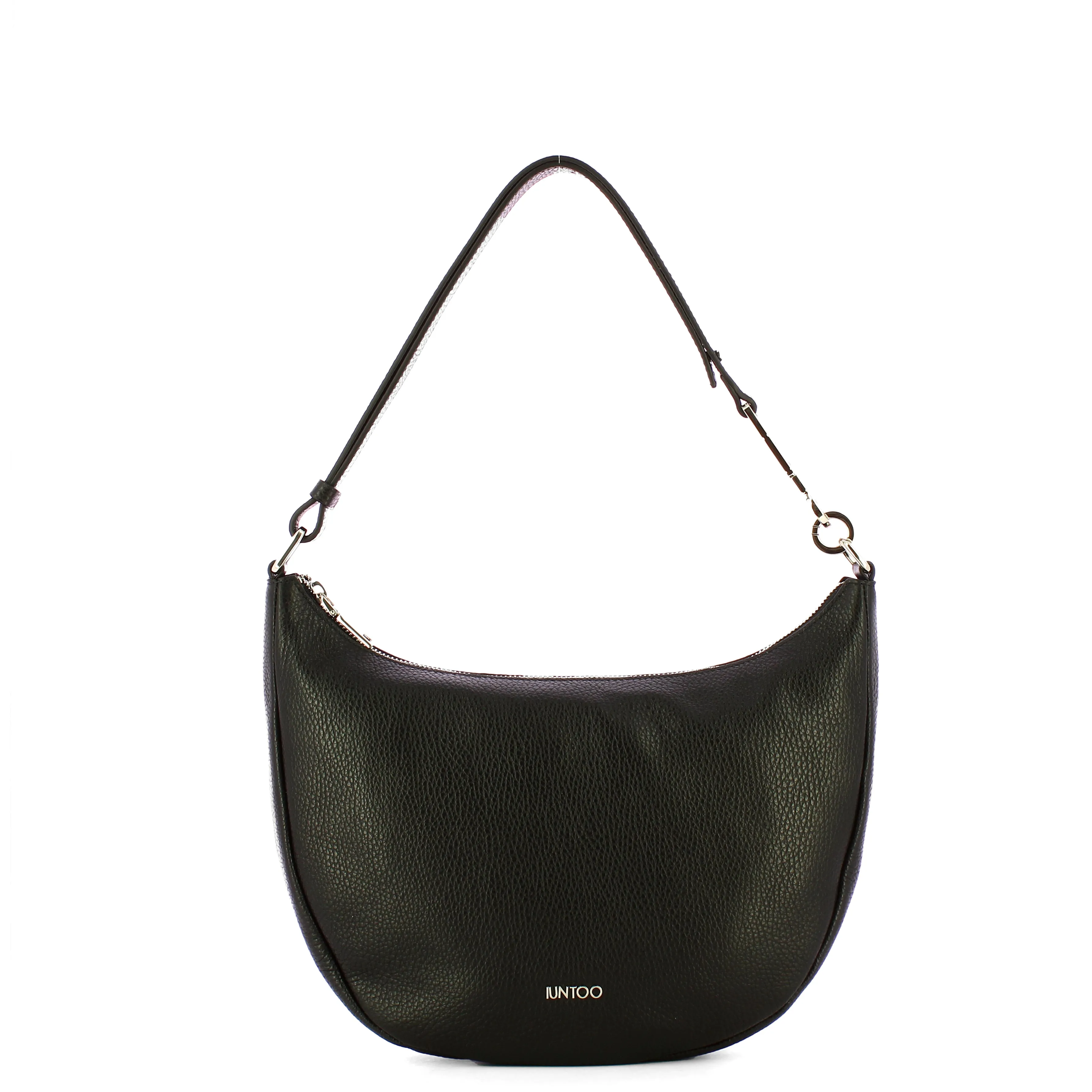 Iuntoo - Armonia Nero Small New Hobo Bag - 168092 - NERO