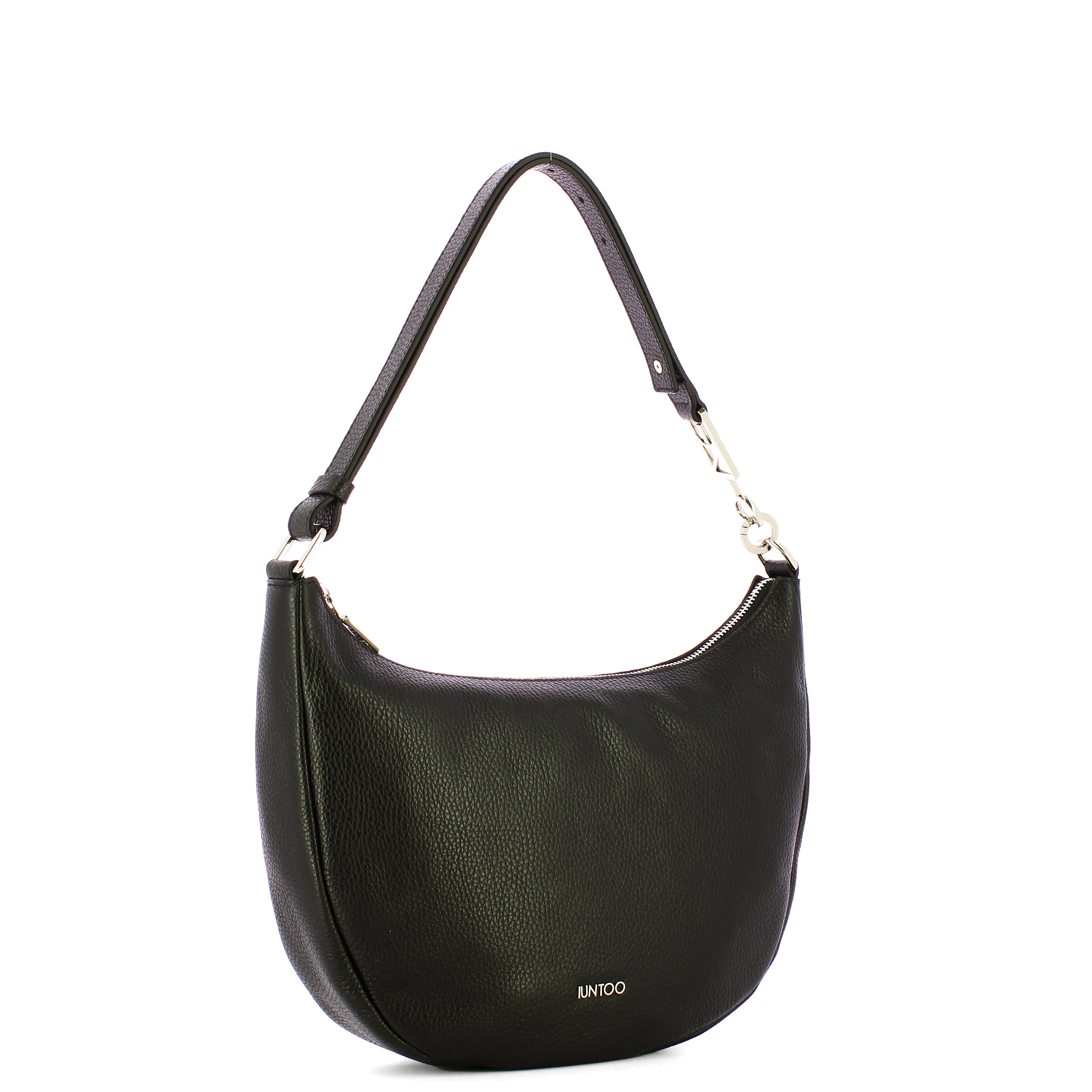 Iuntoo - Armonia Nero Small New Hobo Bag - 168092 - NERO