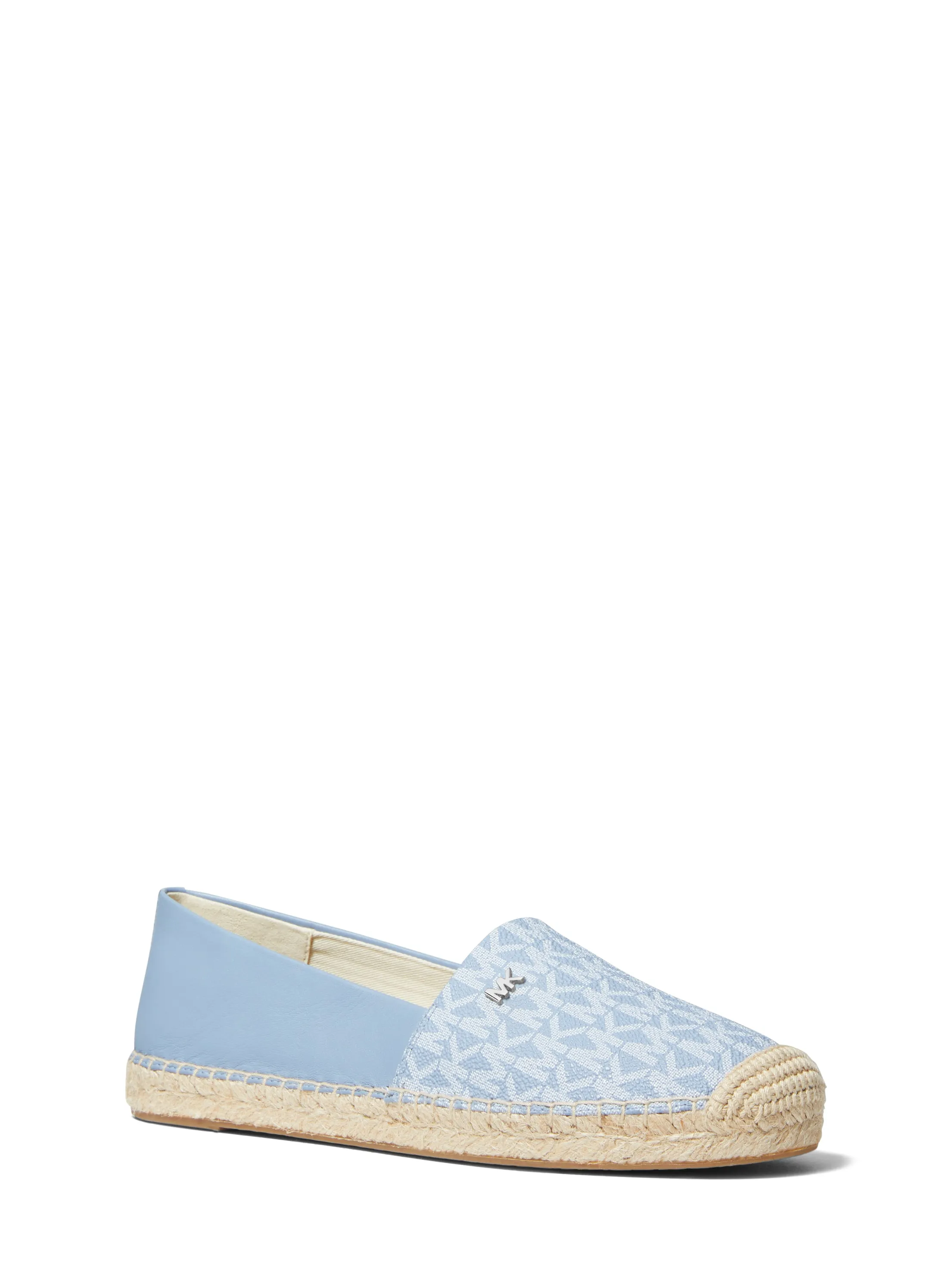 Kendrick Logo and Leather Slip-On Espadrille