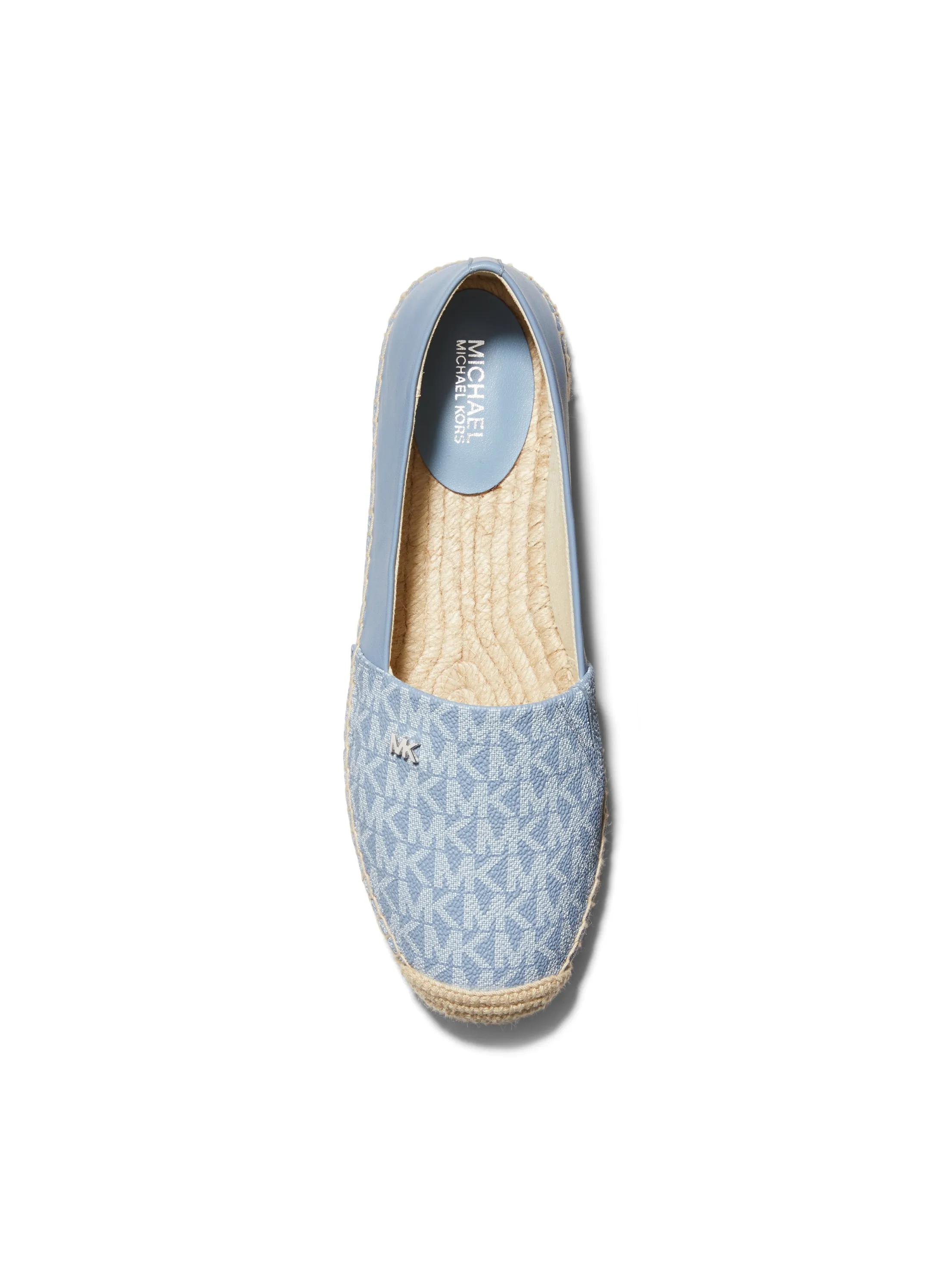 Kendrick Logo and Leather Slip-On Espadrille