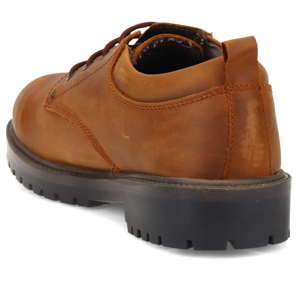 Lace-Up Leather Shoes - SHAFI40001 / 326 132