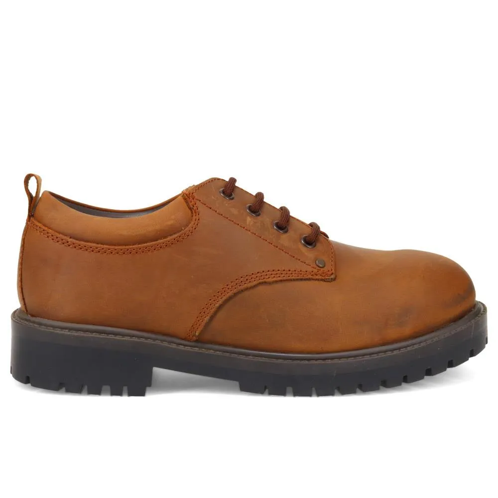 Lace-Up Leather Shoes - SHAFI40001 / 326 132