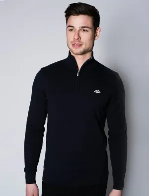 Le Shark Rimini navy jumper