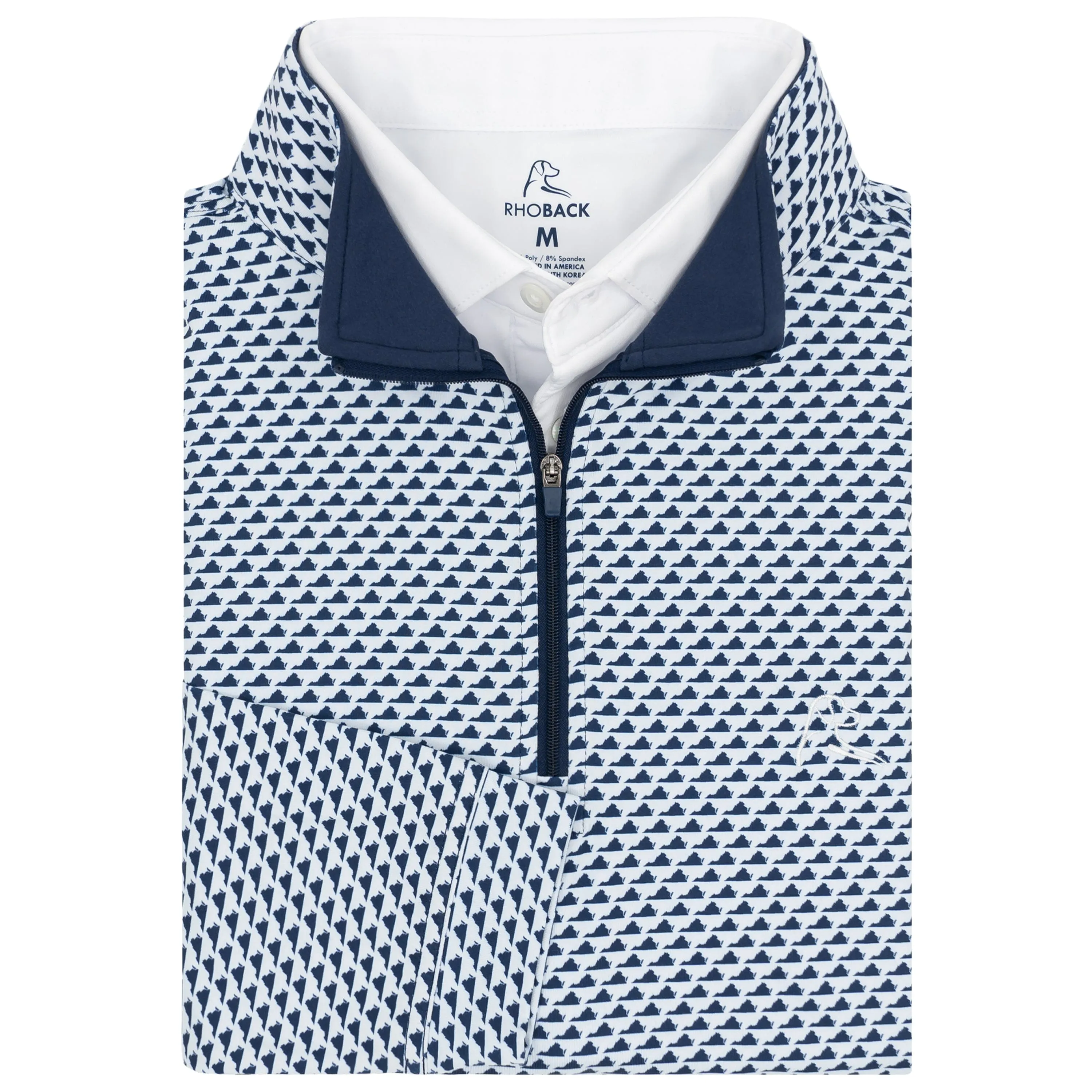 Lover Performance Q-Zip | The Lover - Admiral Navy/White