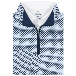 Lover Performance Q-Zip | The Lover - Admiral Navy/White