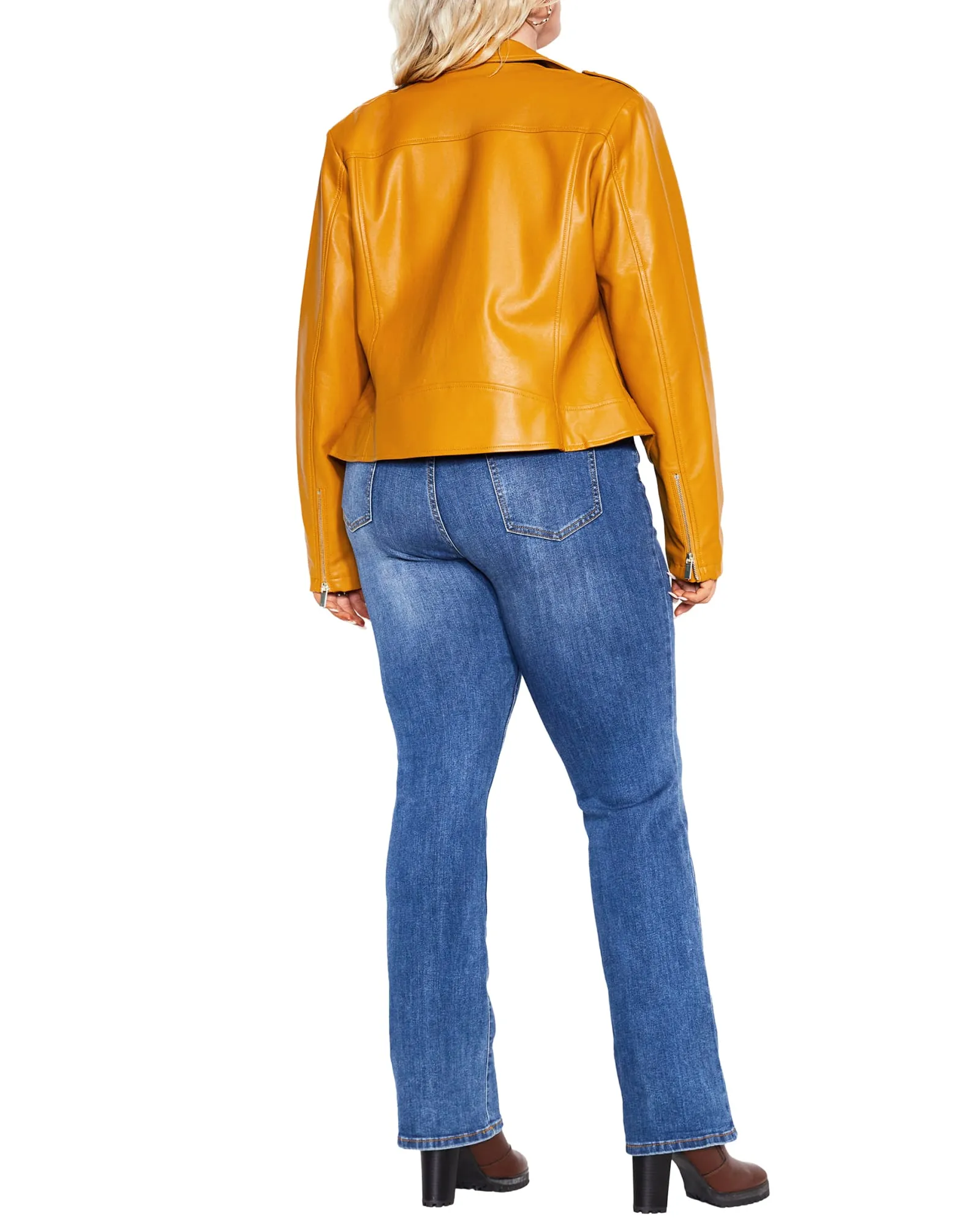 Megan Zip Jacket | Caramel