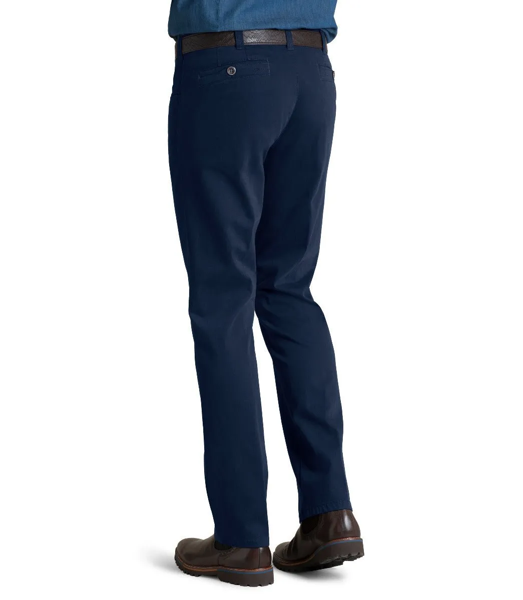 MEYER HOSEN Diego Satin Non-Fade Chino NAVY