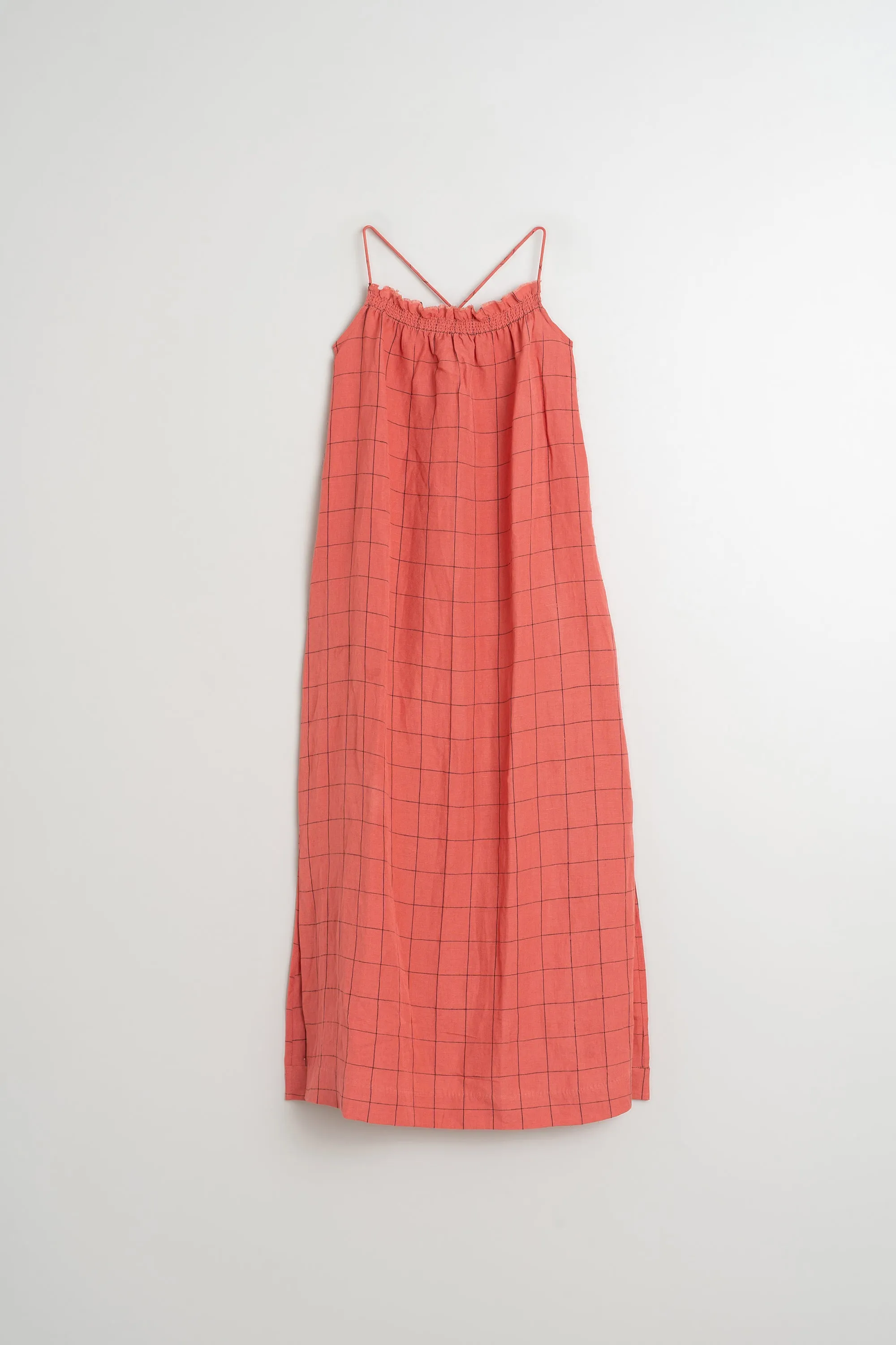 MIDI STRAP DRESS