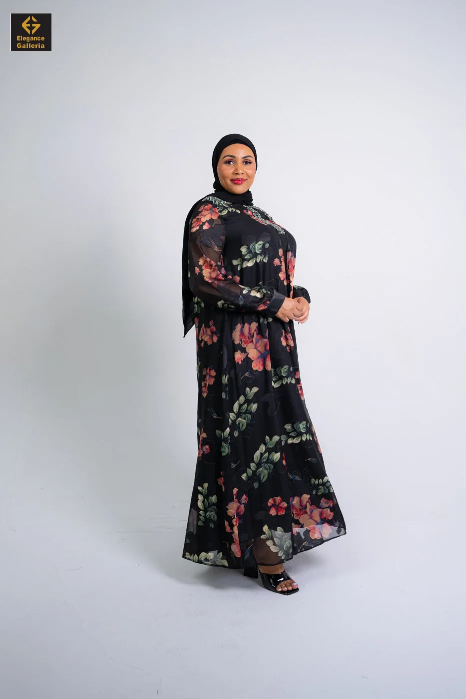Myra Floral Dress