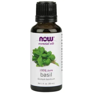 NOW Essential Oils Basil Oil