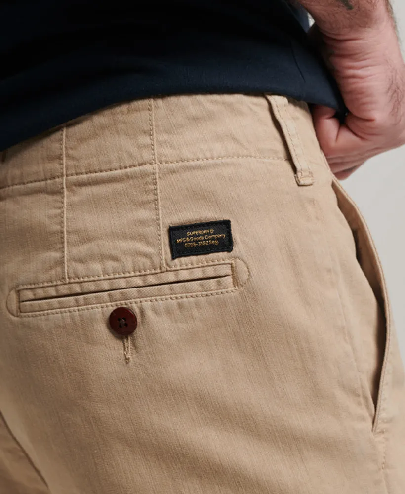 Officer Chino Shorts - Cream